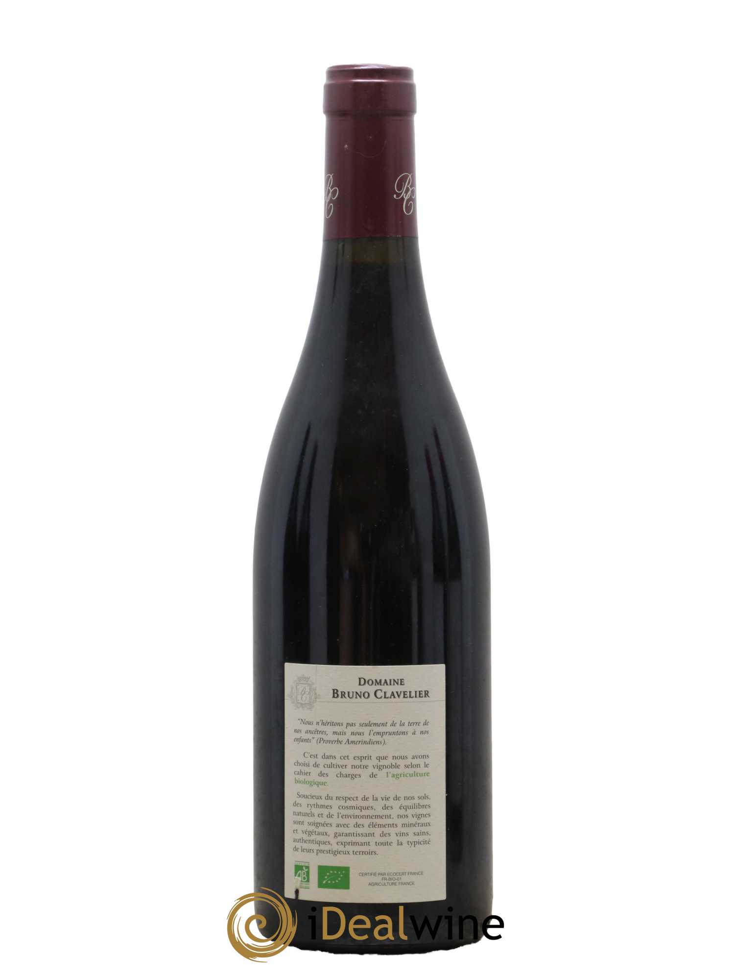 Corton Grand Cru Le Rognet Vieilles Vignes Bruno Clavelier 2013 - Lot de 1 bouteille - 1