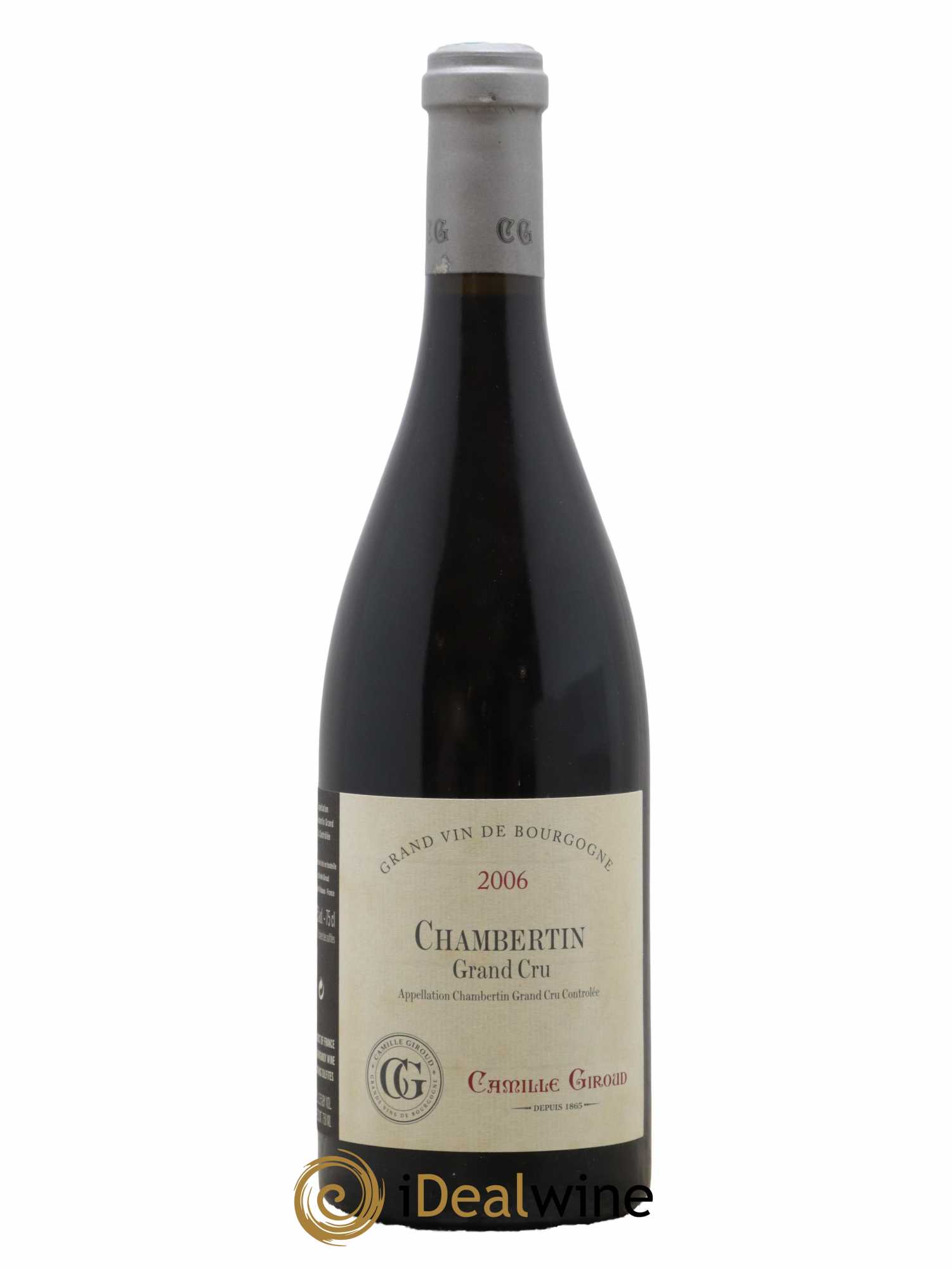 Chambertin Grand Cru Camille Giroud (Domaine) 2006 - Lot de 1 bouteille - 0