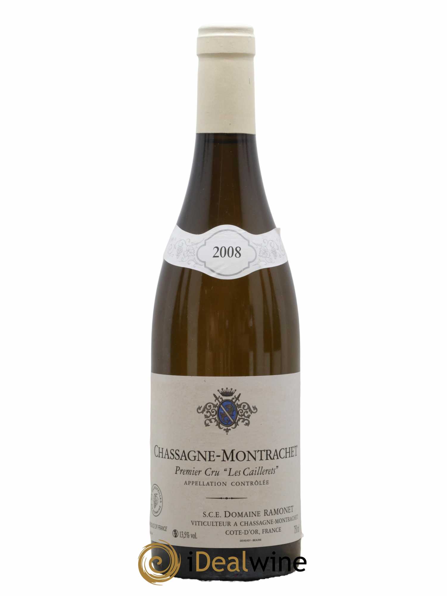 Chassagne-Montrachet 1er Cru Les Caillerets Ramonet (Domaine) 2008 - Lot de 1 bouteille - 0