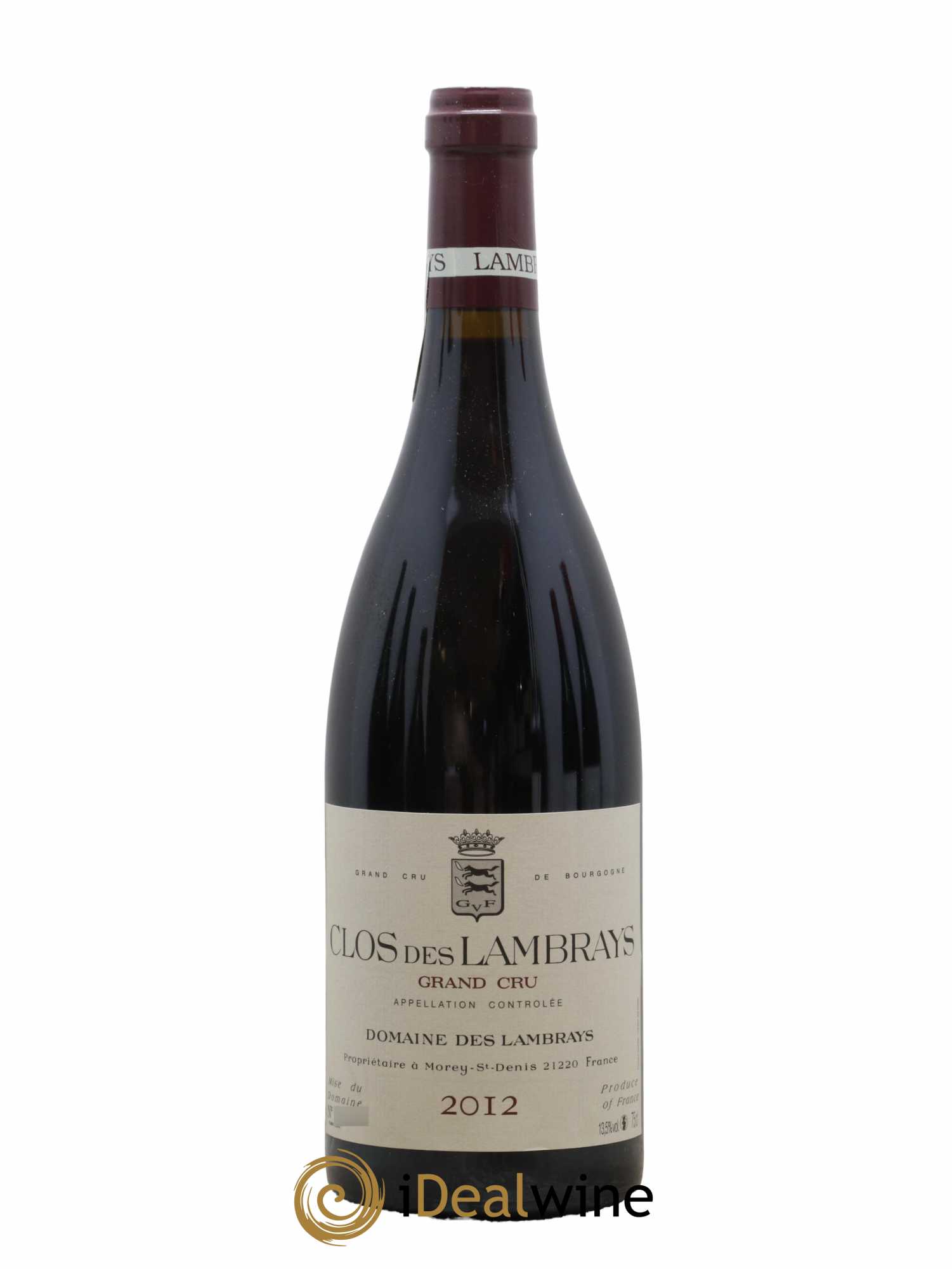 Clos des Lambrays Grand Cru Domaine des Lambrays 2012 - Lot de 1 bouteille - 0