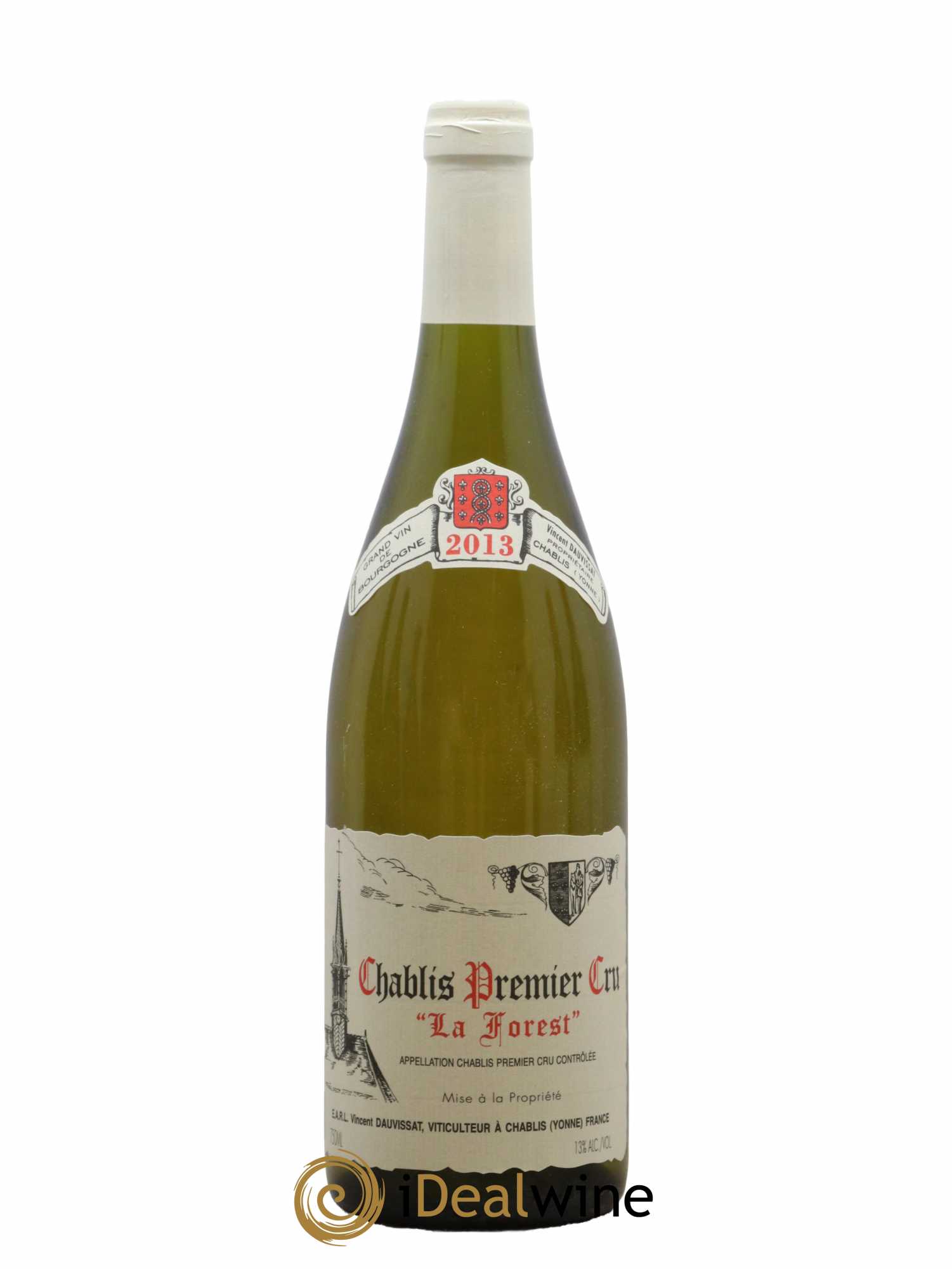 Chablis 1er Cru La Forest Vincent Dauvissat (Domaine) 2013 - Lot de 1 bouteille - 0