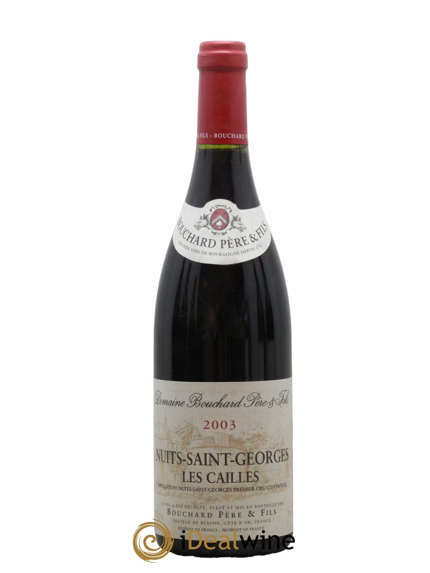 Nuits-Saint-Georges 1er Cru Les Cailles Bouchard Père & Fils 2003 - Lot de 1 bouteille - 0