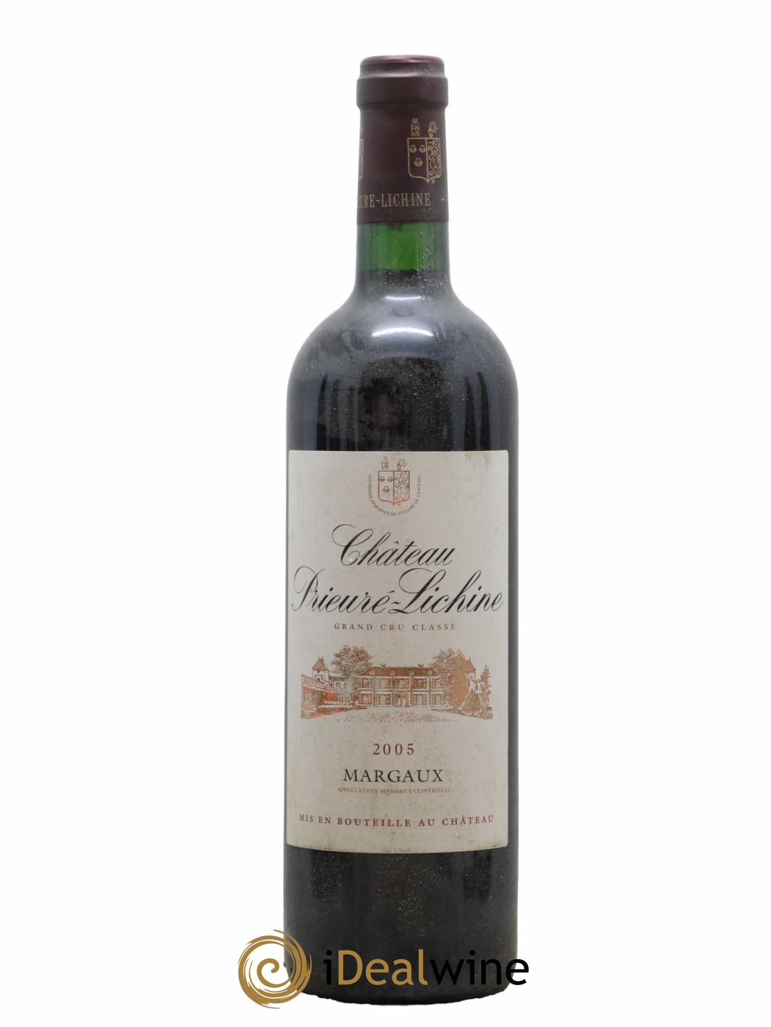 Château Prieuré Lichine 4ème Grand Cru Classé 2005 - Lot de 1 bouteille - 0