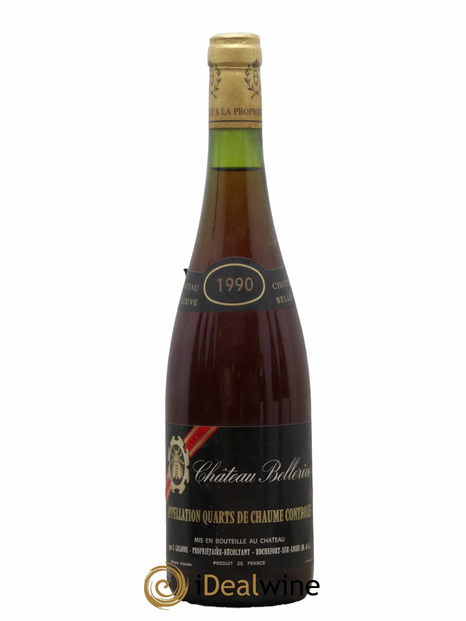 Quarts de Chaume Château Bellerive 1990 - Lot de 1 bouteille - 0