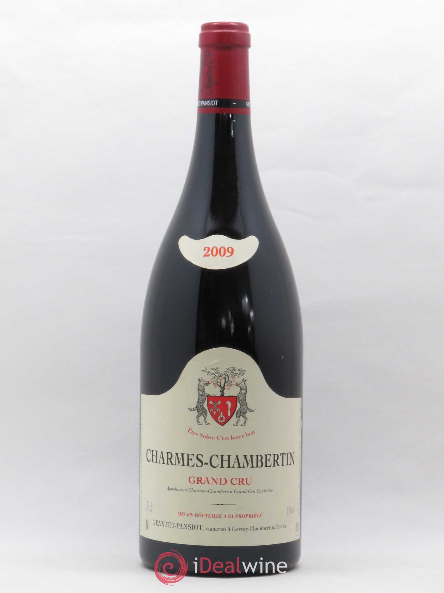 Charmes-Chambertin Grand Cru Geantet-Pansiot 2009 - Lot de 1 magnum - 0