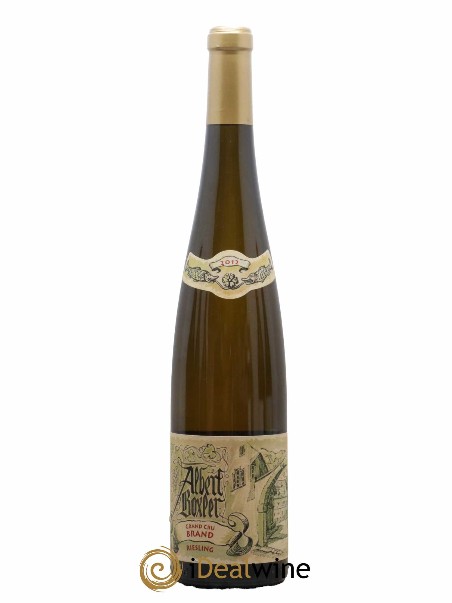 Alsace Riesling Grand Cru Brand K Albert Boxler 2012 - Lot de 1 bouteille - 0