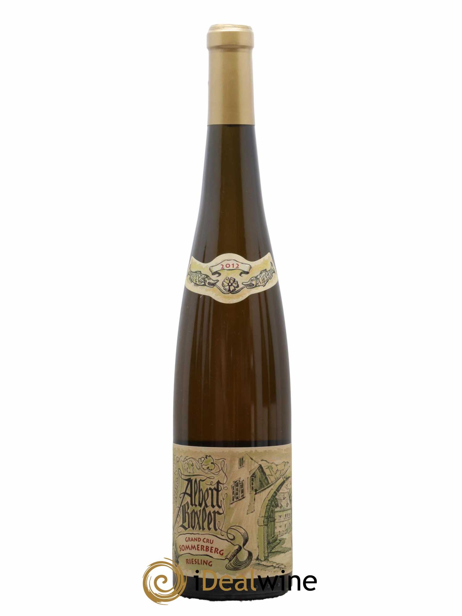 Alsace Riesling Grand Cru Sommerberg E Albert Boxler 2012 - Lot de 1 bouteille - 0