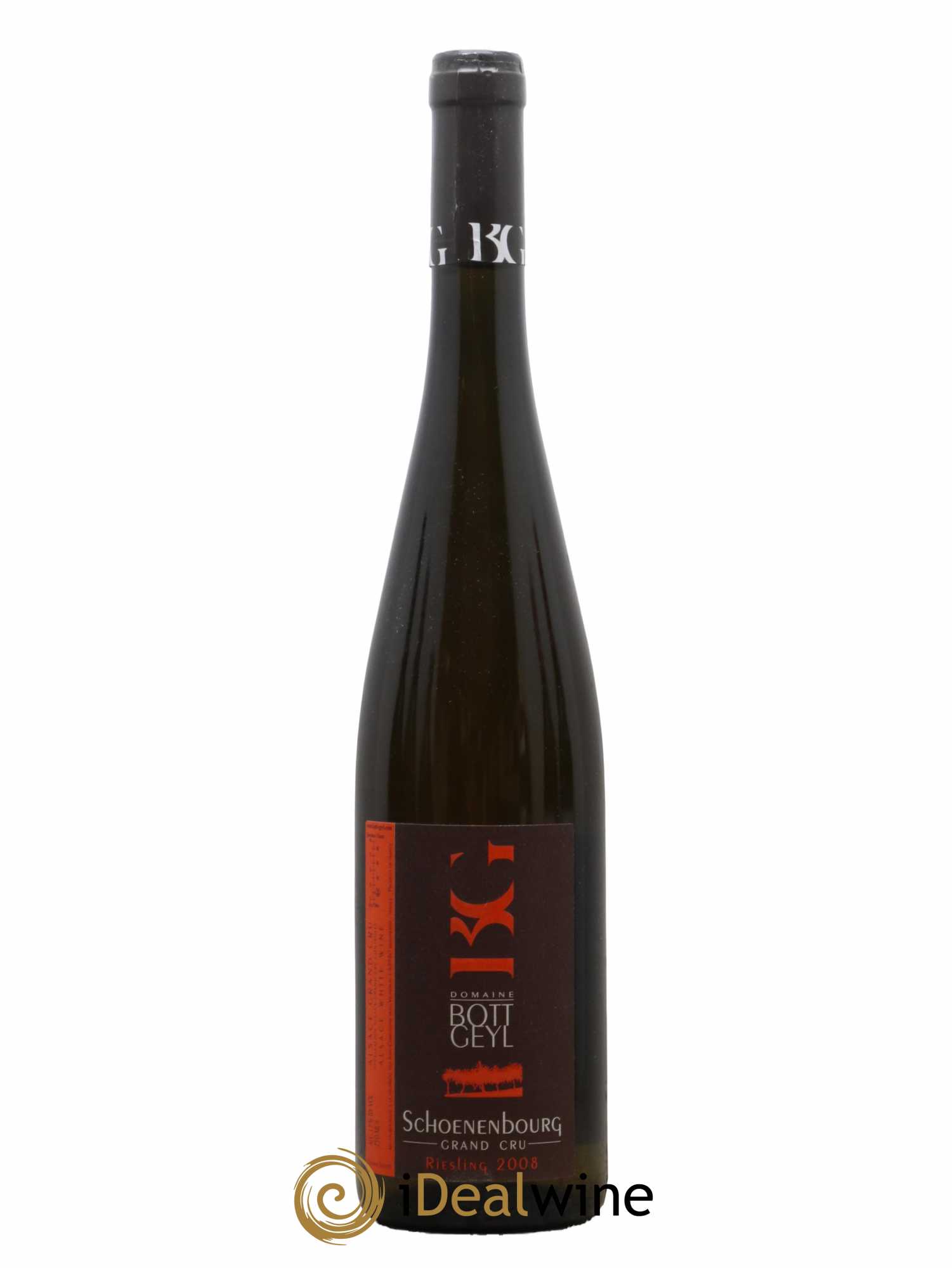 Alsace Grand Cru Schoenenbourg Riesling Bott-Geyl (Domaine) 2008 - Lot de 1 bouteille - 0