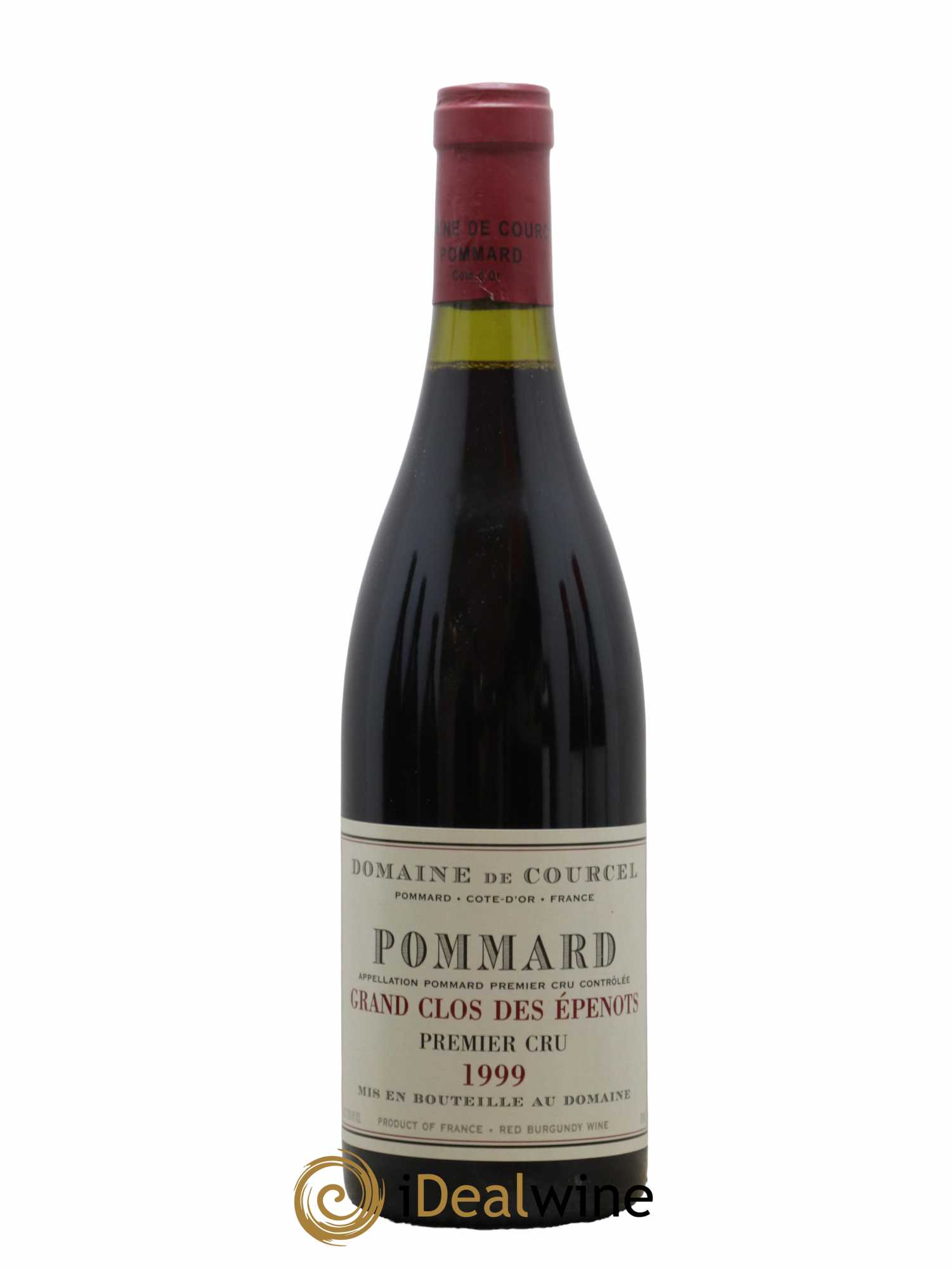 Pommard 1er Cru Grand Clos des Epenots de Courcel (Domaine) 1999 - Lot de 1 bouteille - 0