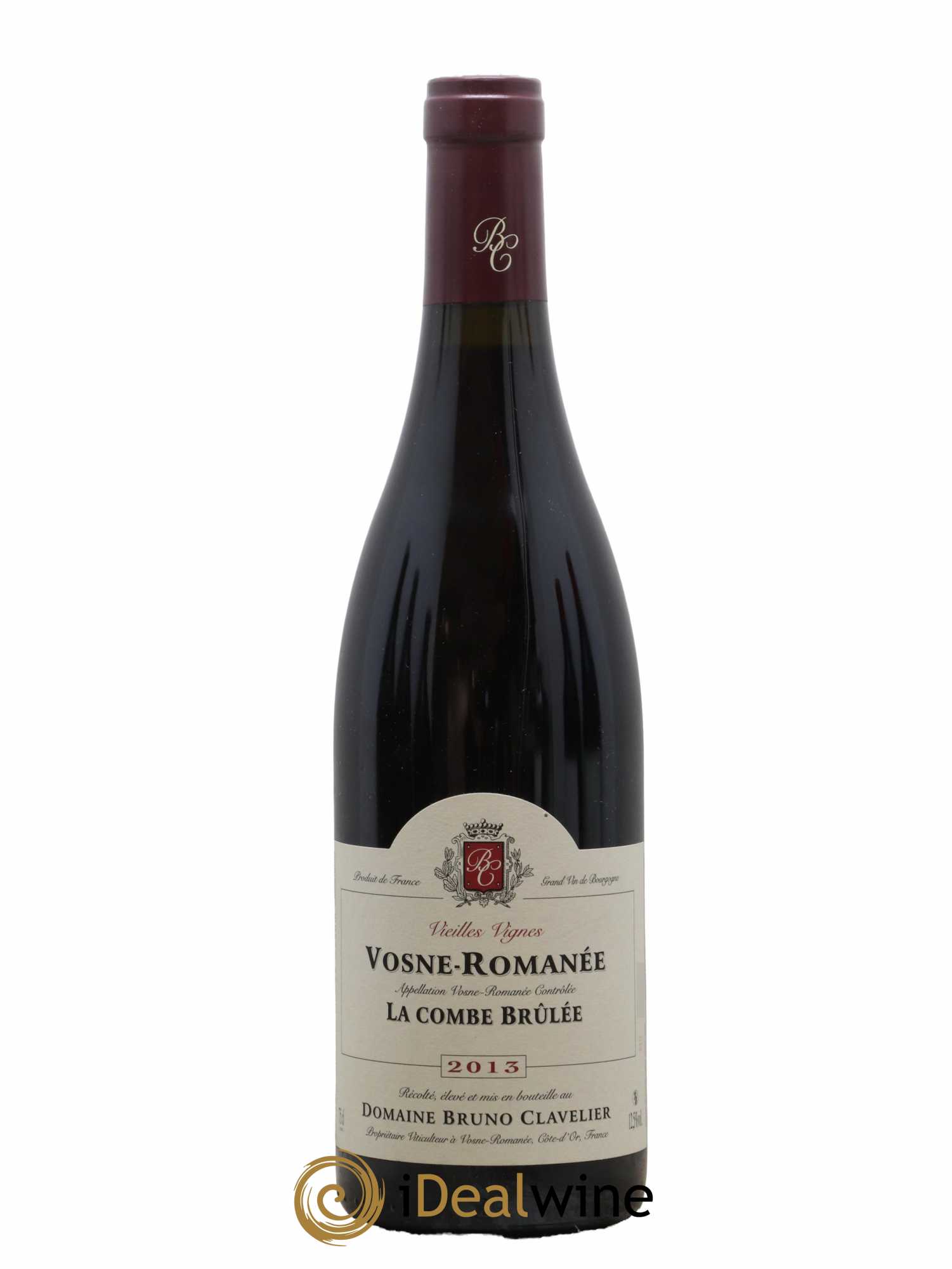 Vosne-Romanée Vieilles vignes La Combe Brûlée Bruno Clavelier 2013 - Lot de 1 bouteille - 0