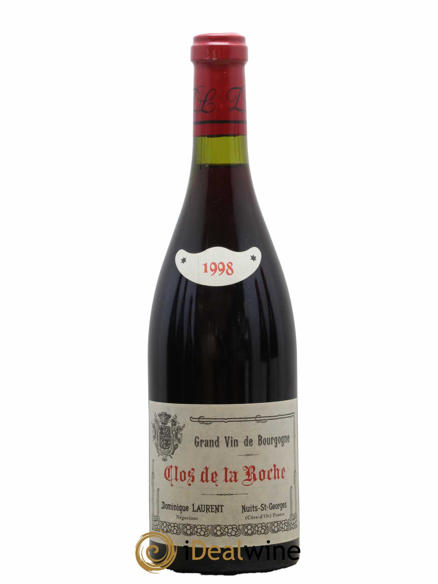 Clos de la Roche Grand Cru Dominique Laurent 1998 - Lot de 1 bouteille - 0