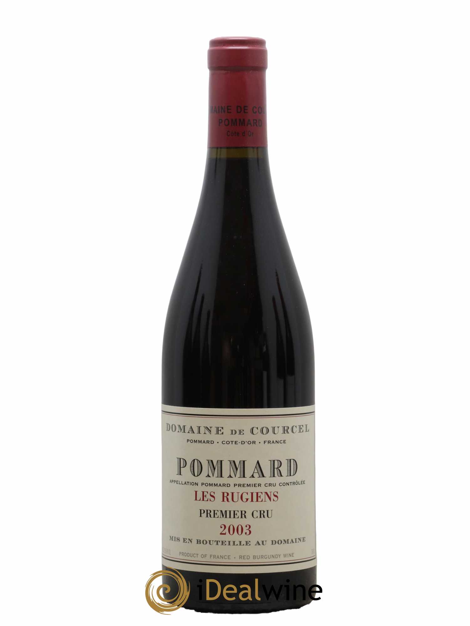 Pommard 1er Cru Les Rugiens de Courcel (Domaine) 2003 - Lot de 1 bouteille - 0