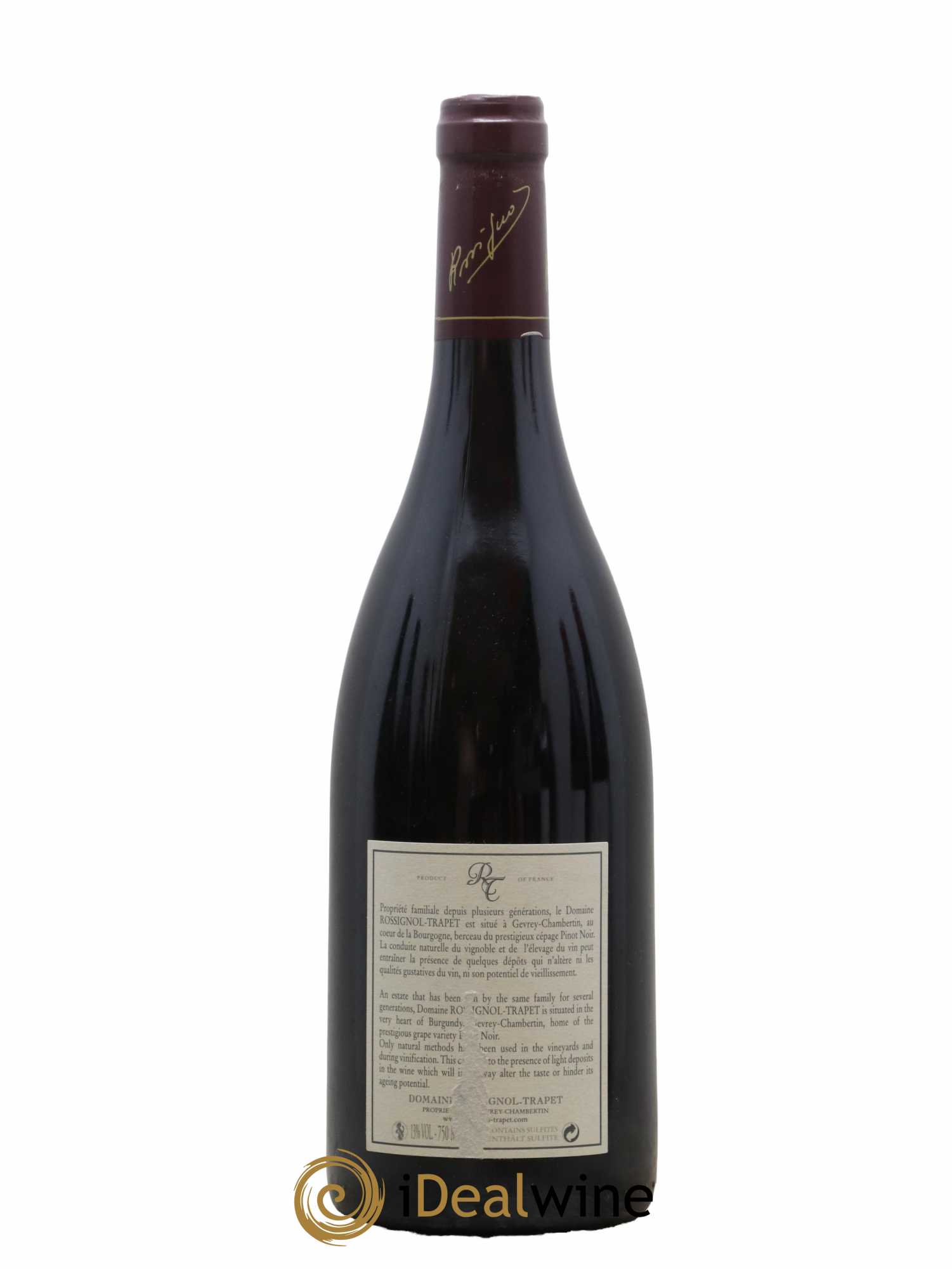 Chambertin Grand Cru Rossignol-Trapet (Domaine) 2006 - Lot de 1 bouteille - 1