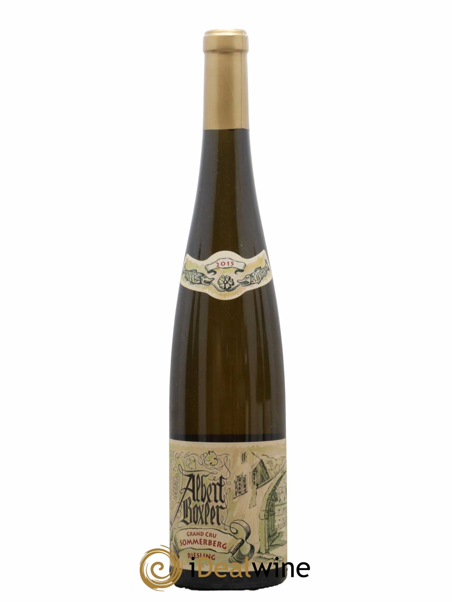 Alsace Riesling Grand Cru Sommerberg D Albert Boxler 2015 - Lot de 1 bouteille - 0