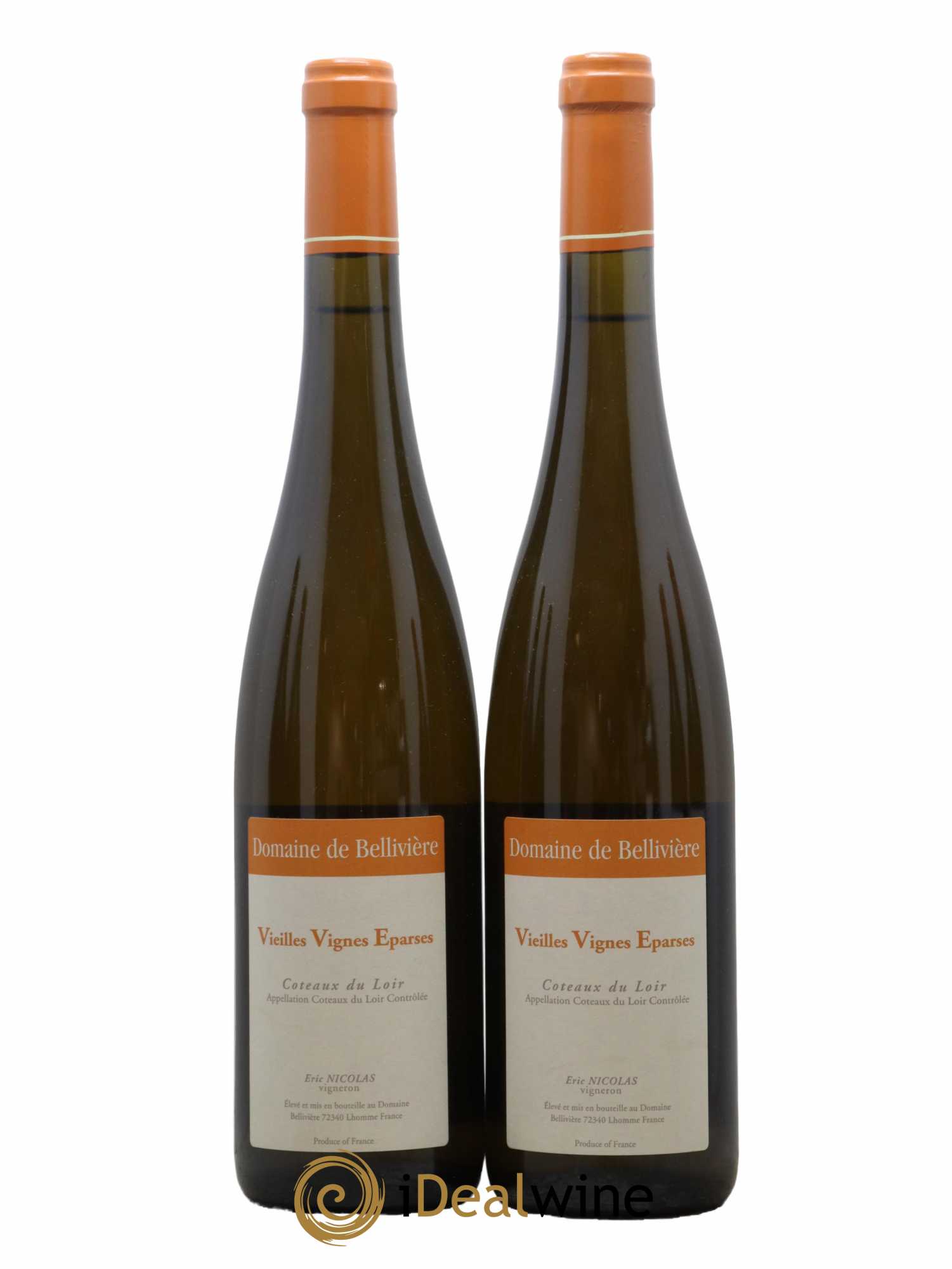 Coteaux du Loir Vieilles Vignes Eparses Domaine de Bellivière 2014 - Lot de 2 bouteilles - 0