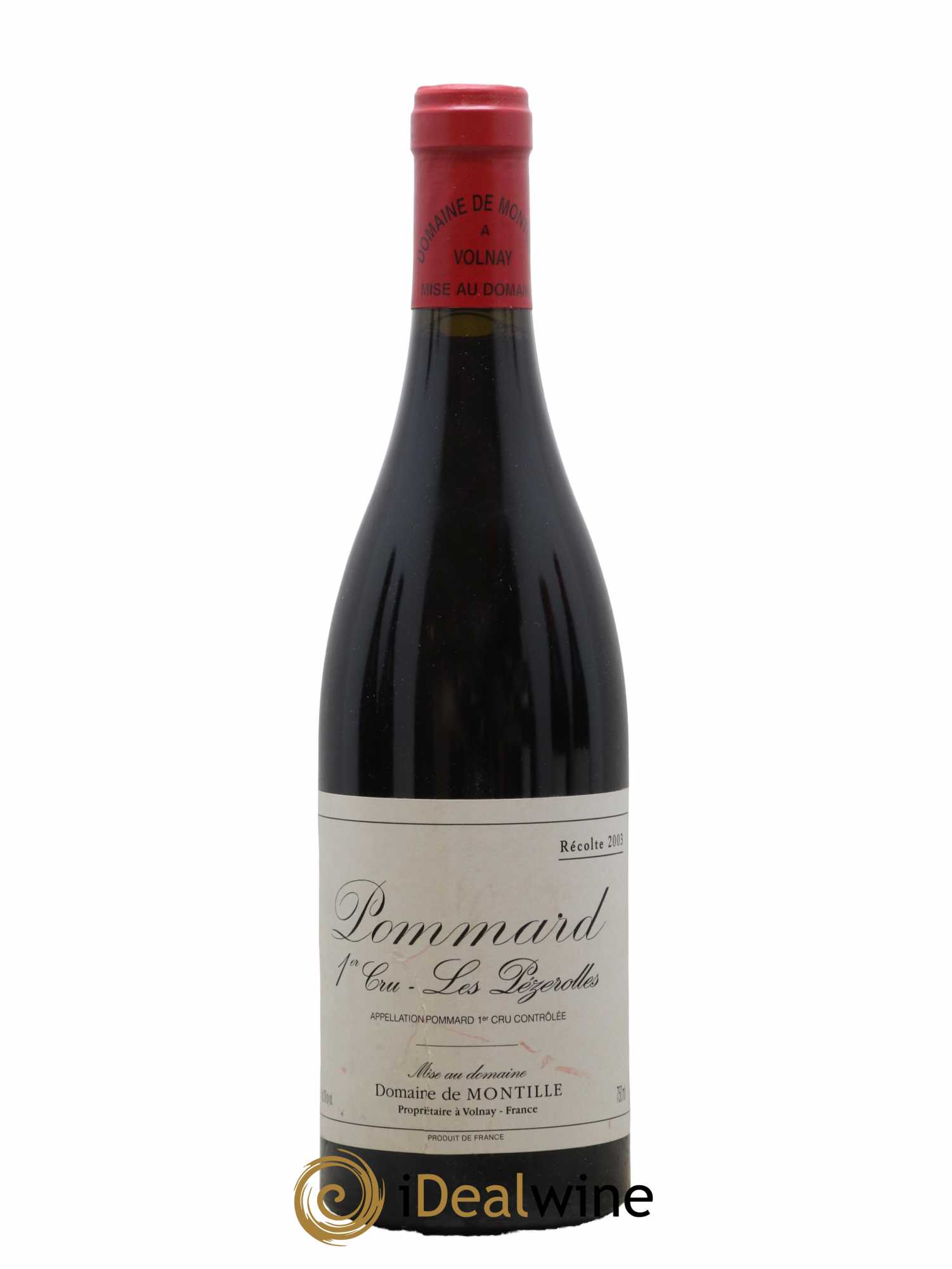 Pommard 1er Cru Les Pézerolles De Montille (Domaine) 2003 - Lot de 1 bouteille - 0