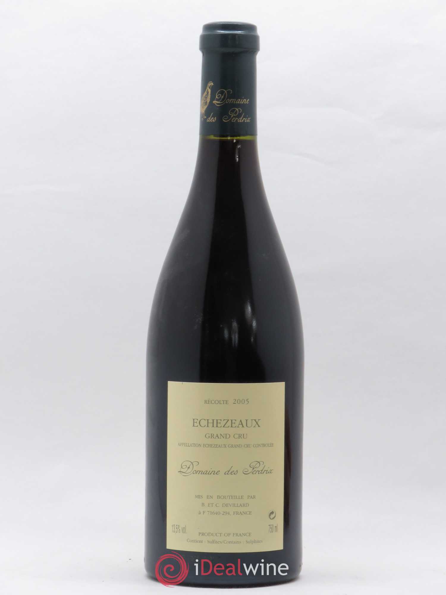 Echezeaux Grand Cru Perdrix (Domaine des) 2005 - Lot de 1 bouteille - 1