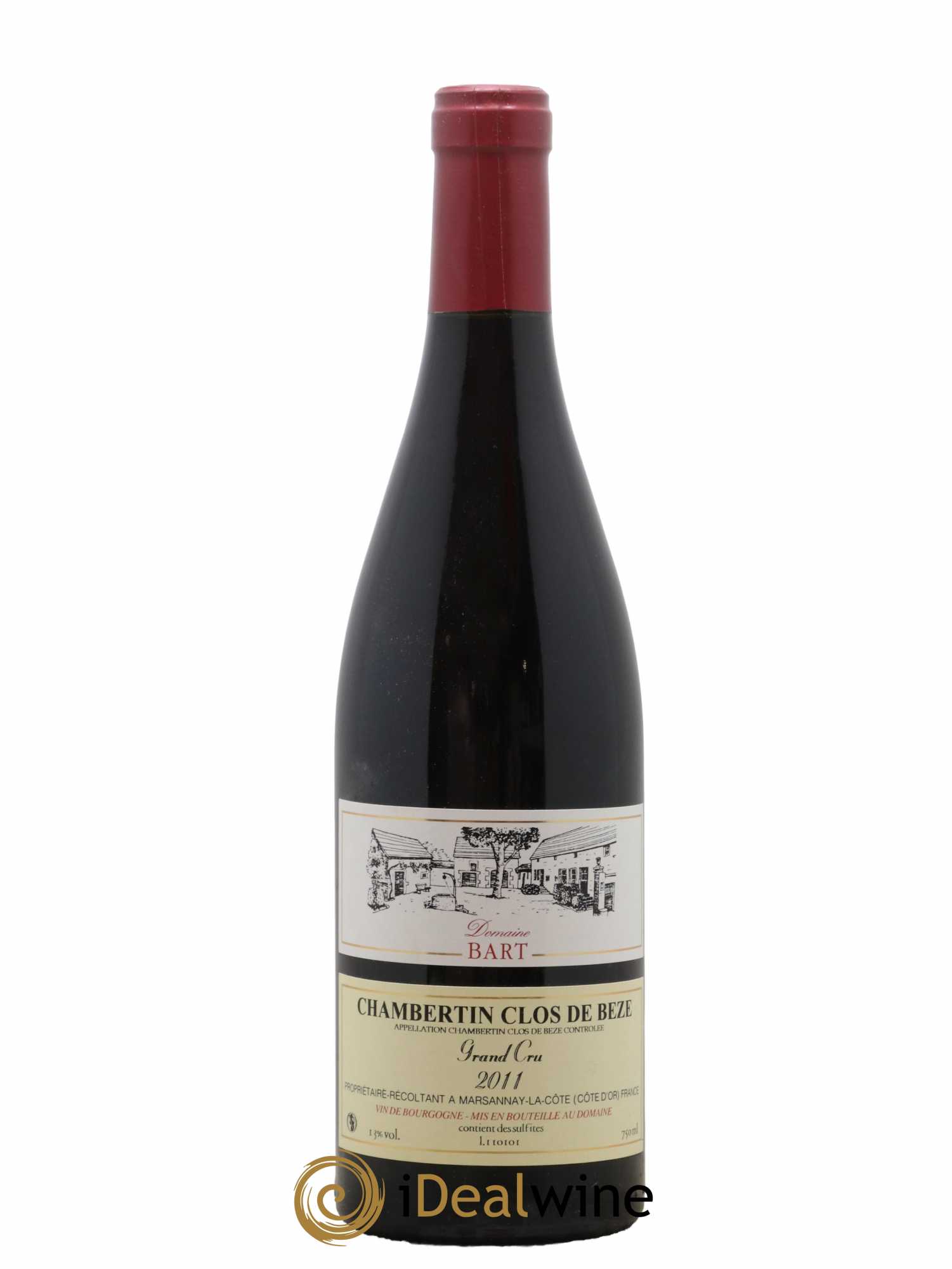 Chambertin Clos de Bèze Grand Cru Bart (Domaine) 2011 - Lot de 1 bouteille - 0
