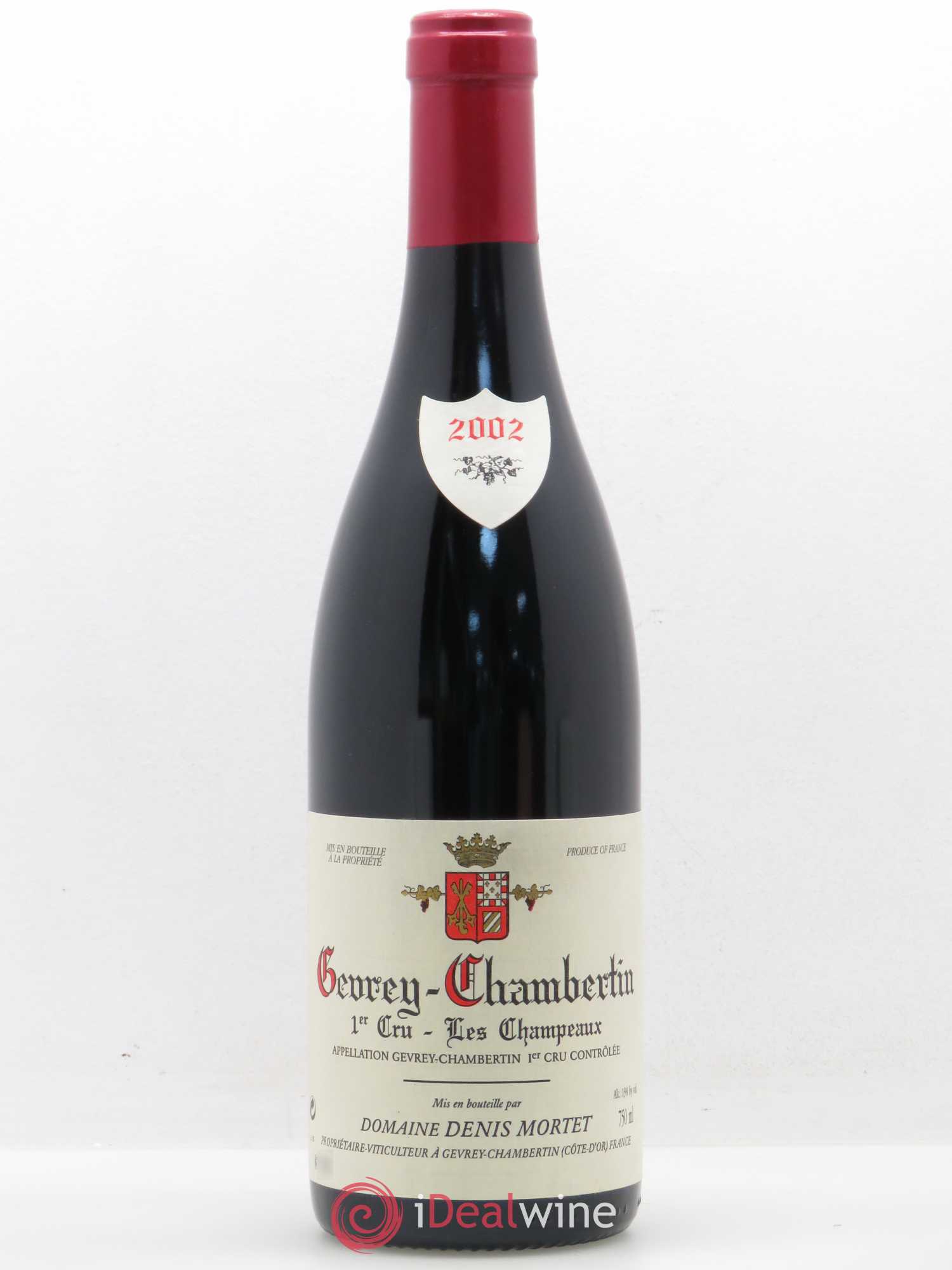 Gevrey-Chambertin 1er Cru Les Champeaux Denis Mortet (Domaine) 2002 - Lot de 1 bouteille - 0