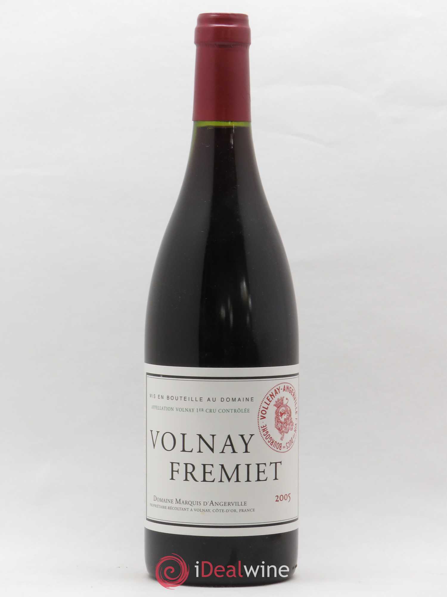 Volnay 1er Cru Frémiet Marquis d'Angerville (Domaine) 2005 - Lot de 1 bouteille - 0