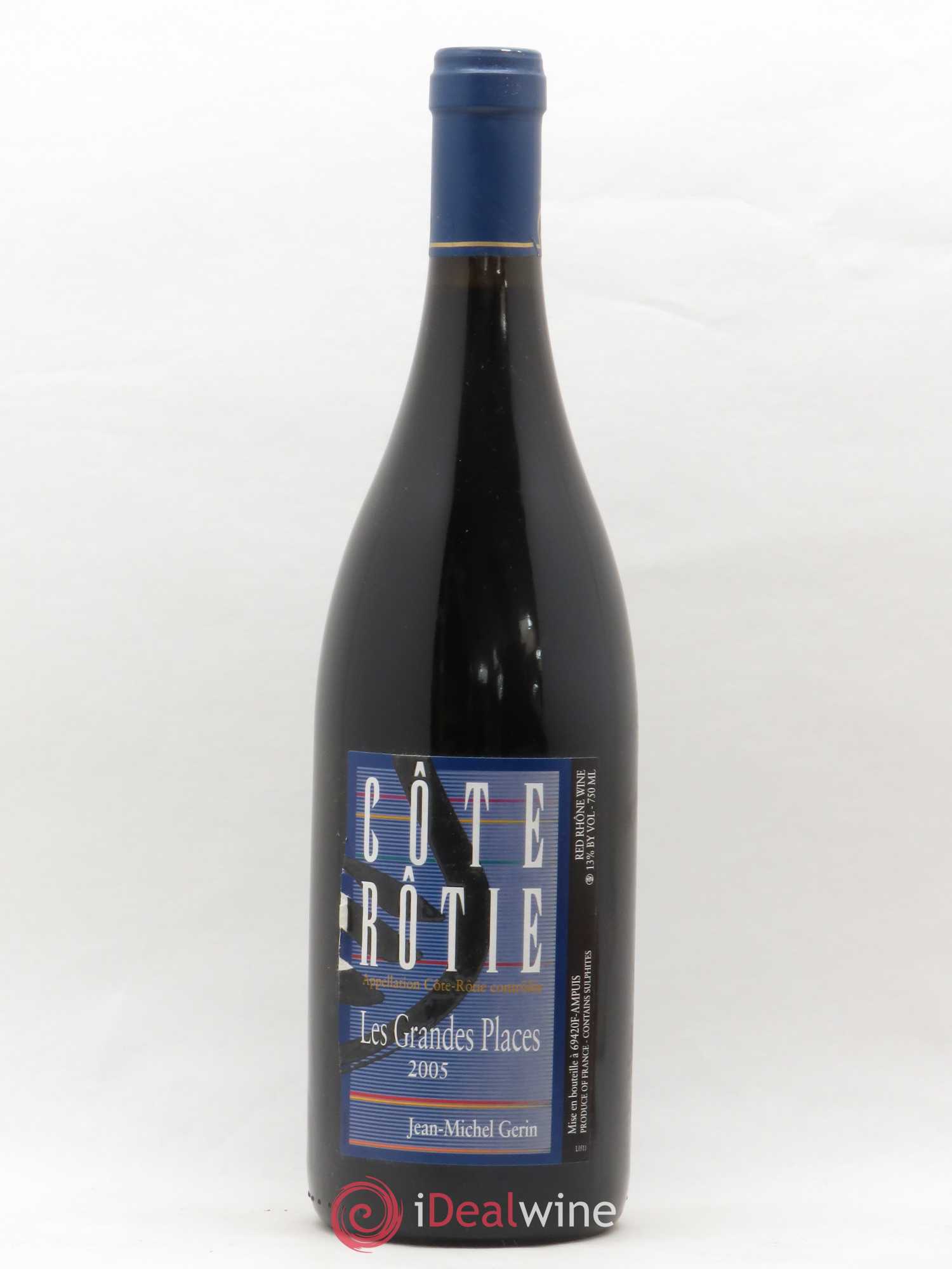 Côte-Rôtie Les Grandes Places Jean-Michel Gerin 2005 - Lot de 1 bouteille - 0