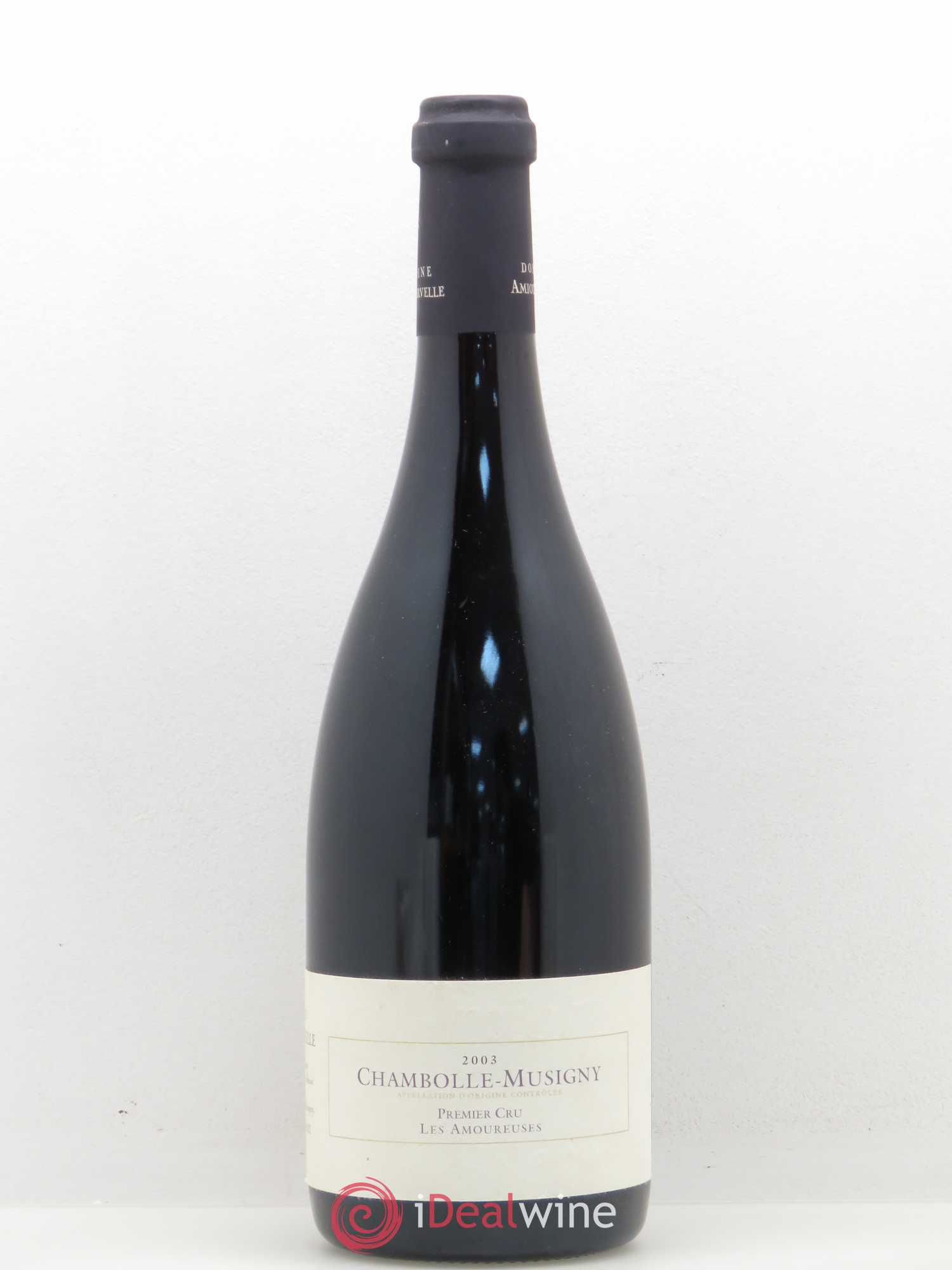 Chambolle-Musigny 1er Cru Les Amoureuses Amiot-Servelle 2003 - Lot de 1 bouteille - 0