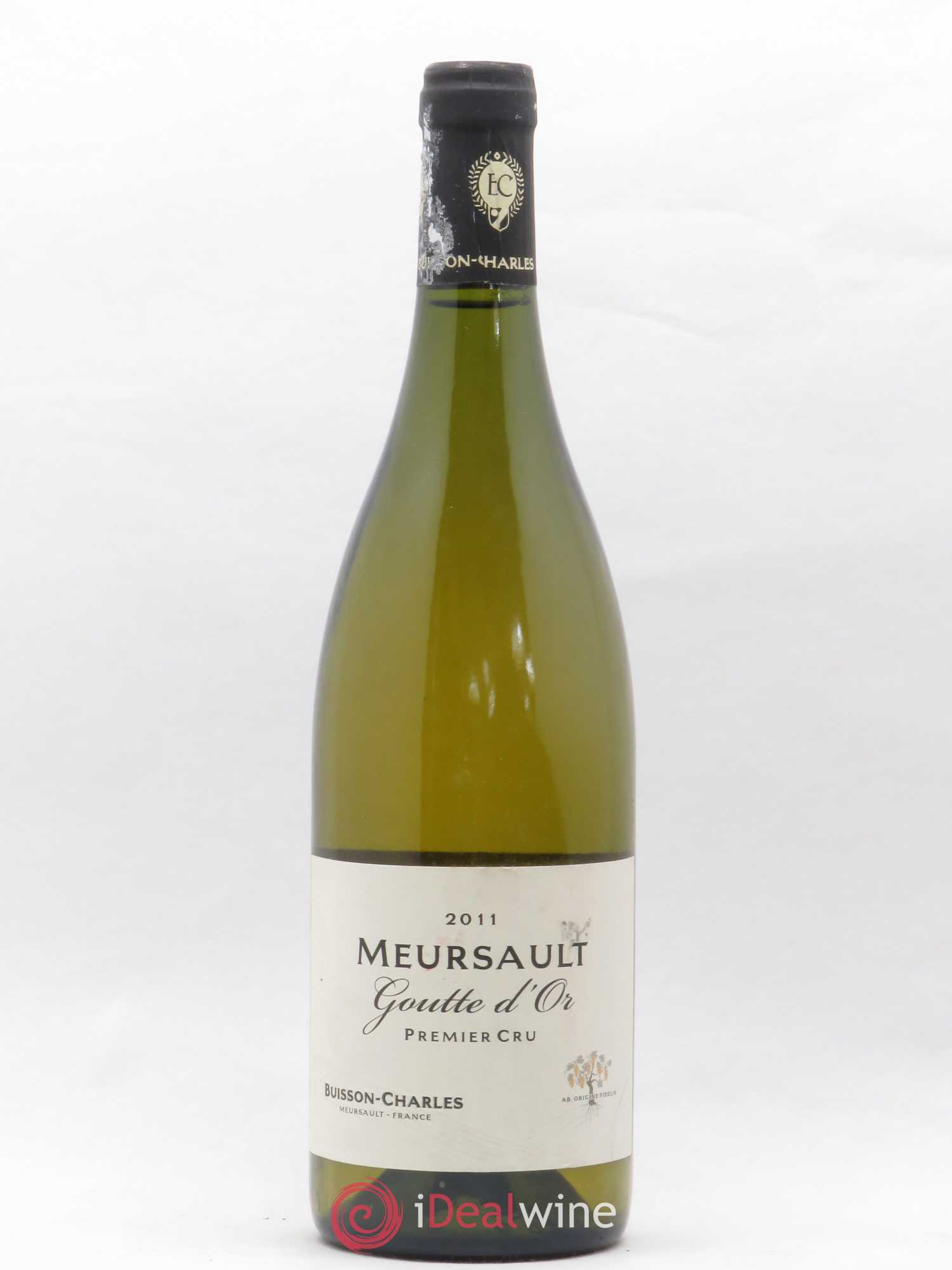 Meursault 1er Cru Goutte d'Or Buisson-Charles (Domaine) 2011 - Lot de 1 bouteille - 0