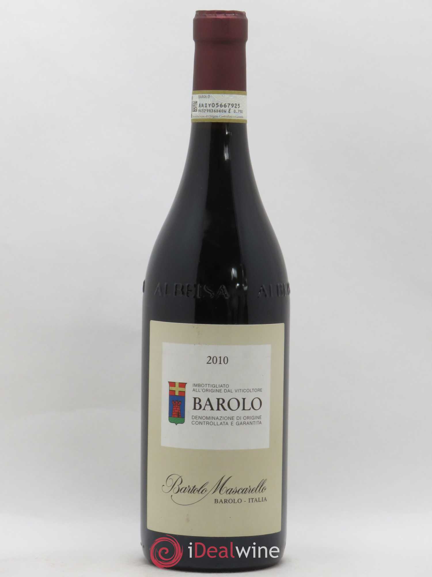 Barolo DOCG Bartolo Mascarello 2010 - Lot de 1 bouteille - 0