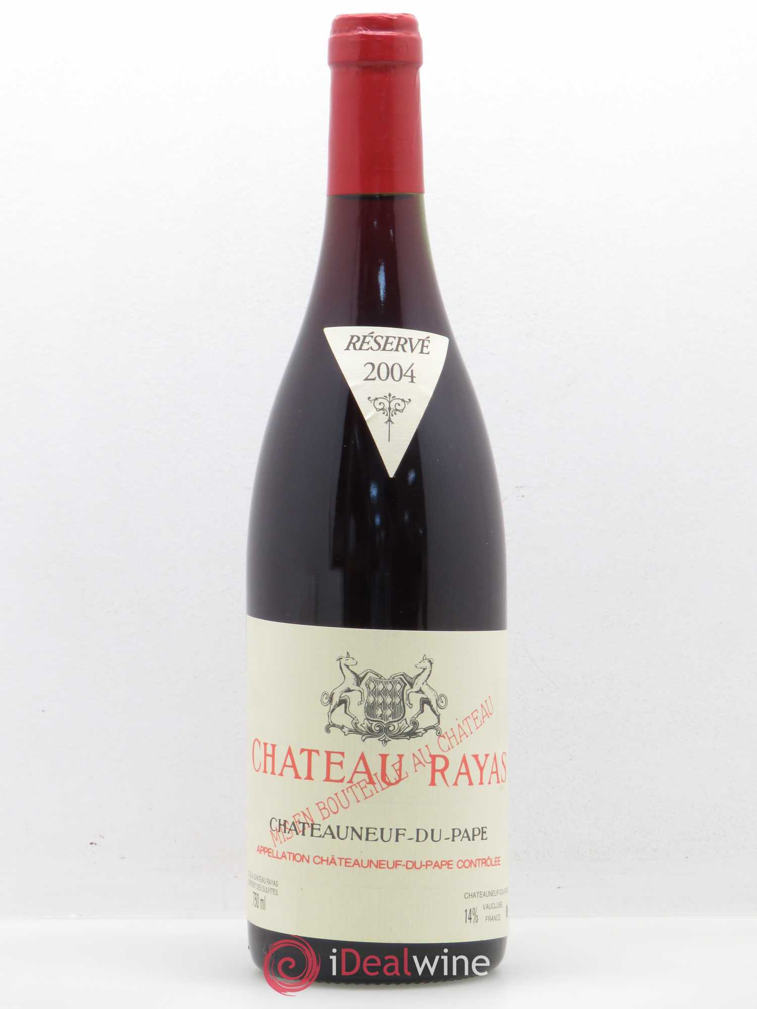 Châteauneuf-du-Pape Château Rayas Emmanuel Reynaud 2004 - Lot de 1 bouteille - 0