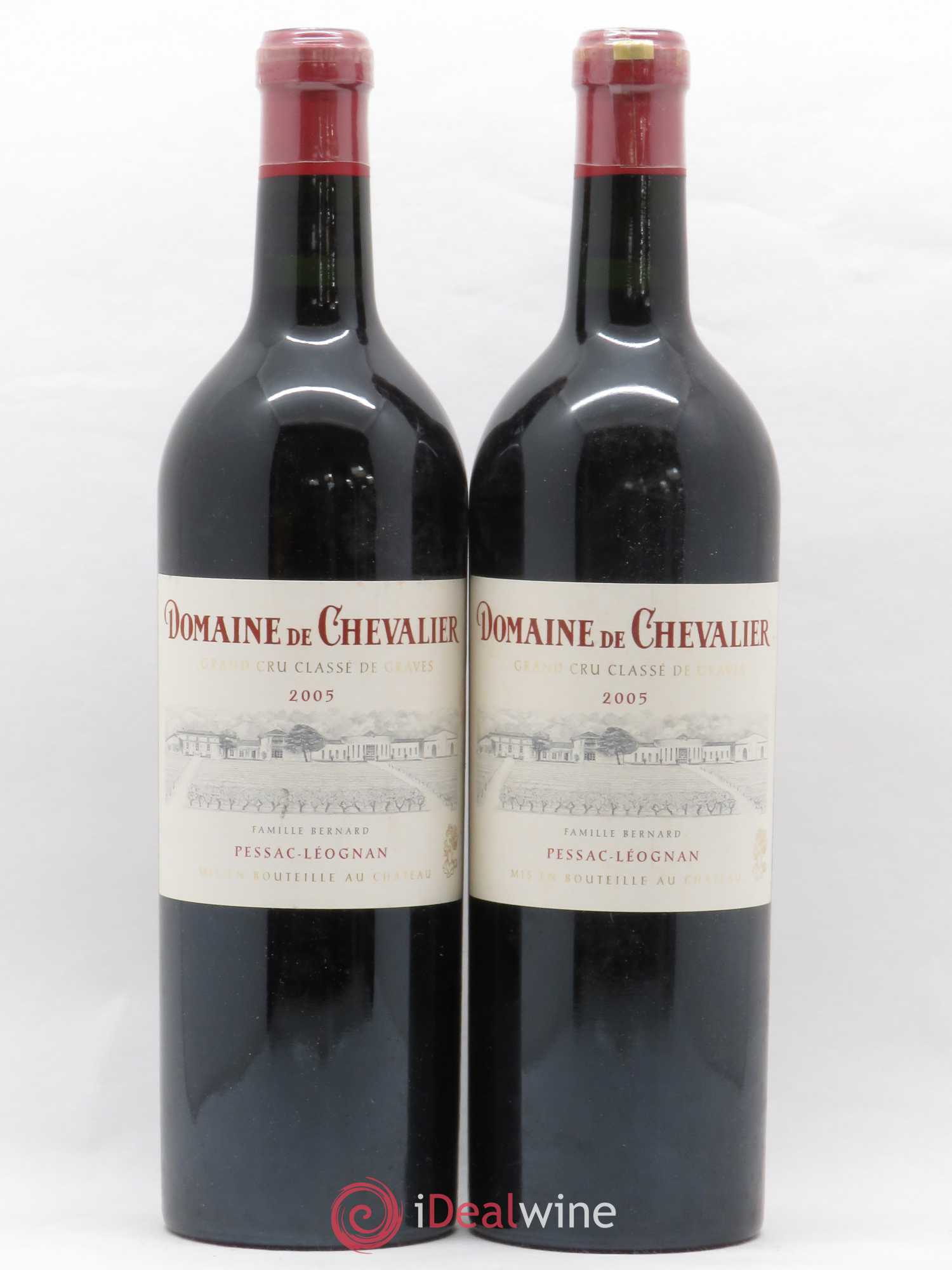 Domaine de Chevalier Cru Classé de Graves 2005 - Lot de 2 bouteilles - 0