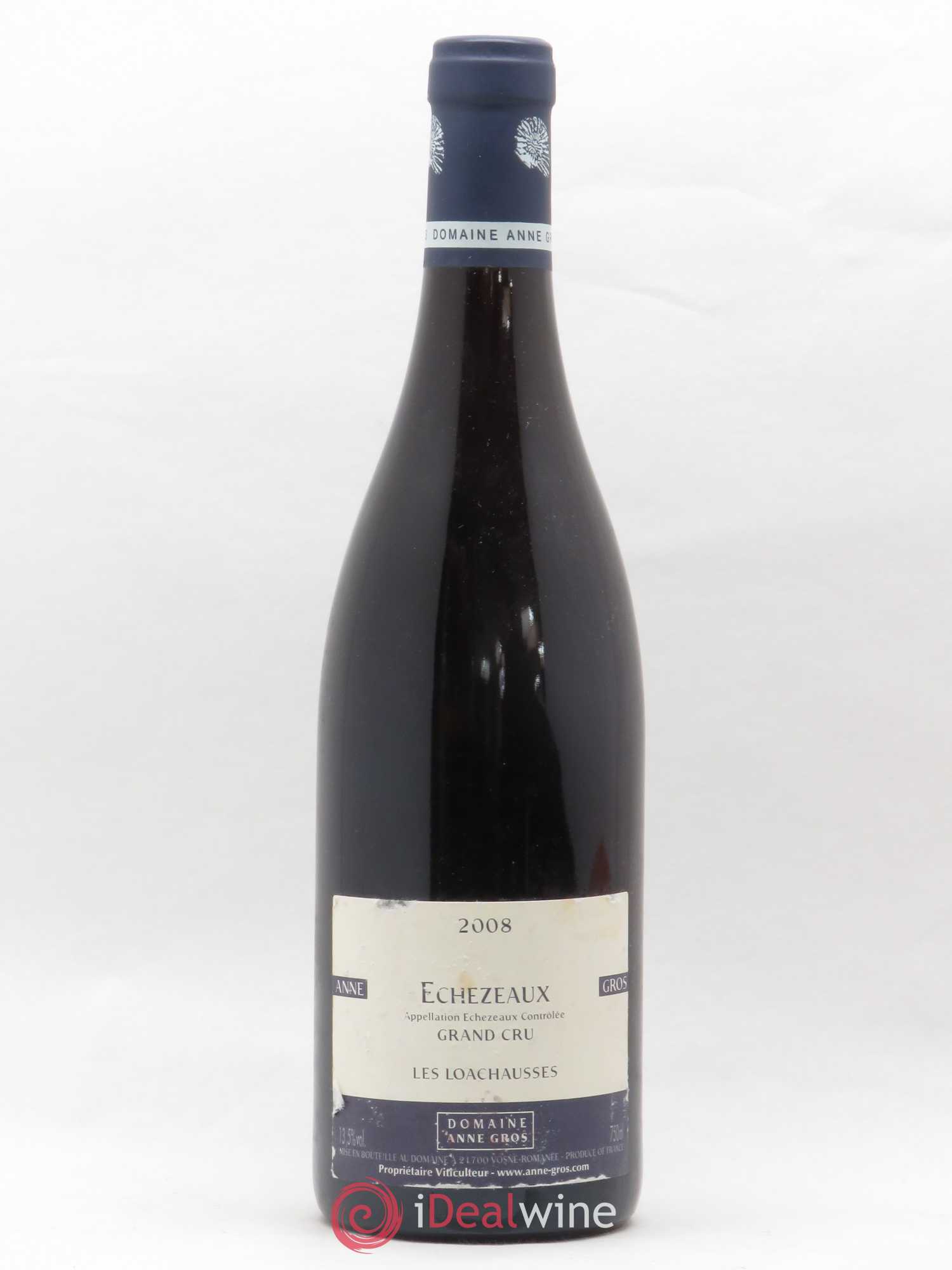 Echezeaux Grand Cru Les Loachausses Anne Gros 2008 - Lot de 1 bouteille - 0