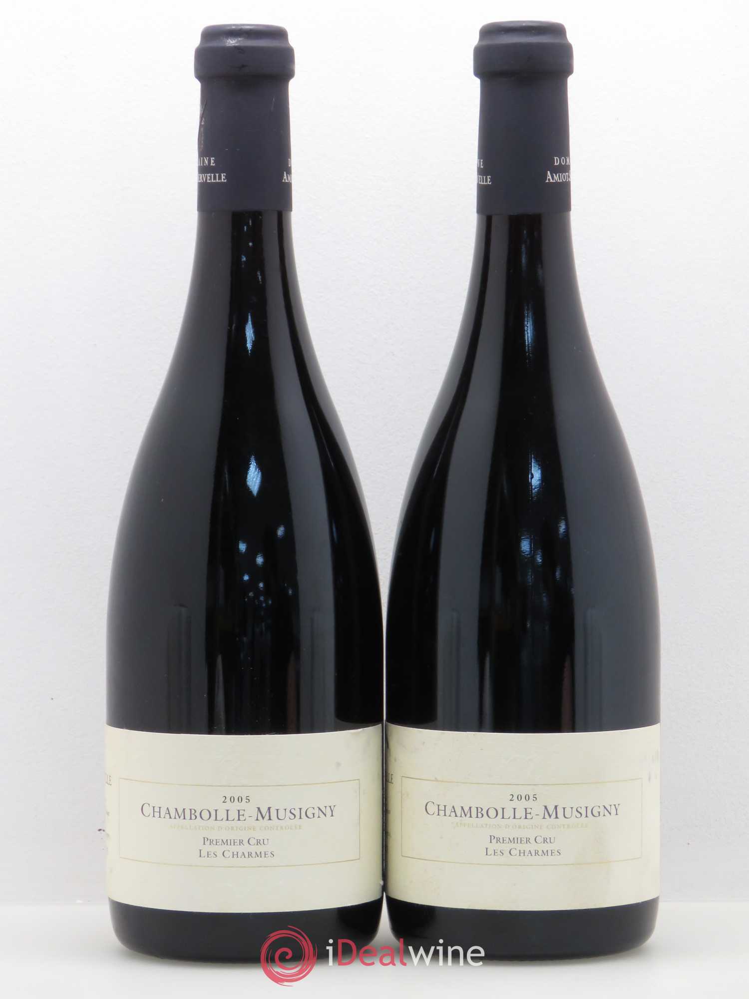 Chambolle-Musigny 1er Cru Les Charmes Amiot-Servelle 2005 - Lot de 2 bouteilles - 0