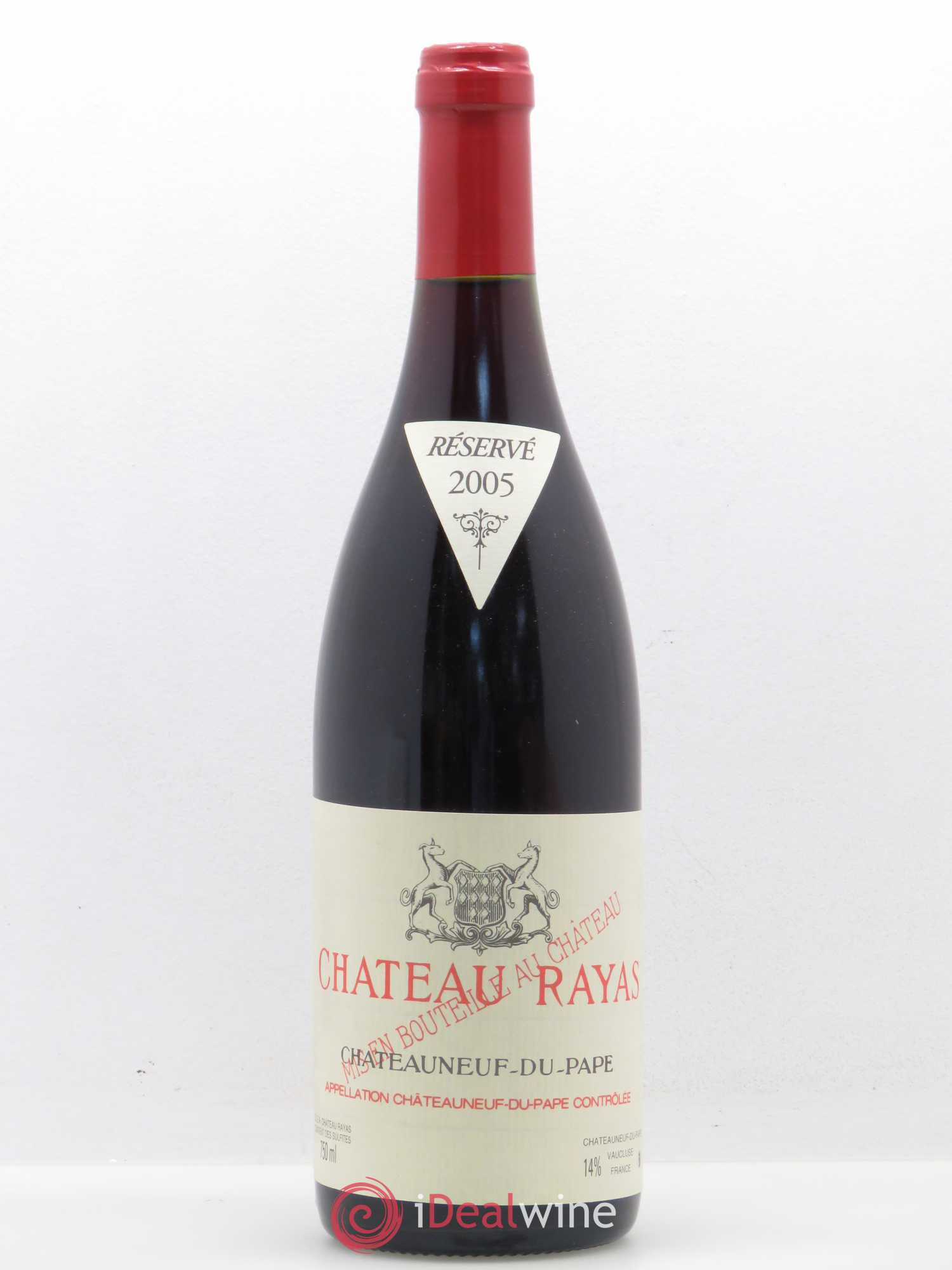 Châteauneuf-du-Pape Château Rayas Emmanuel Reynaud 2005 - Lot de 1 bouteille - 0