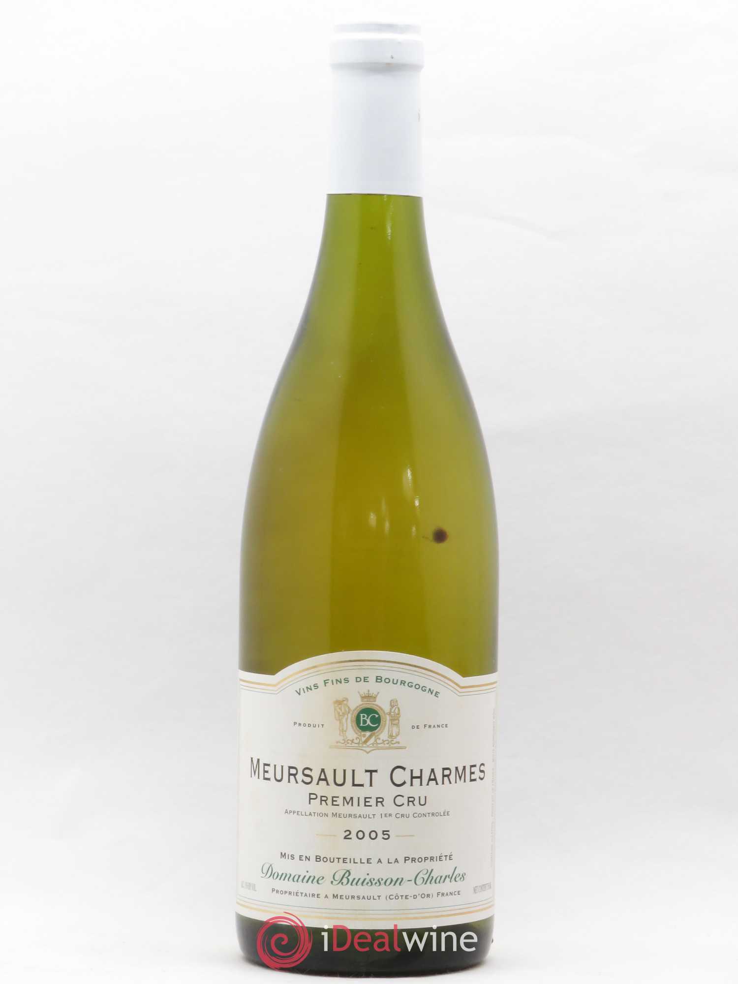 Meursault Charmes Buisson Charles 2005 - Posten von 1 Flasche - 0