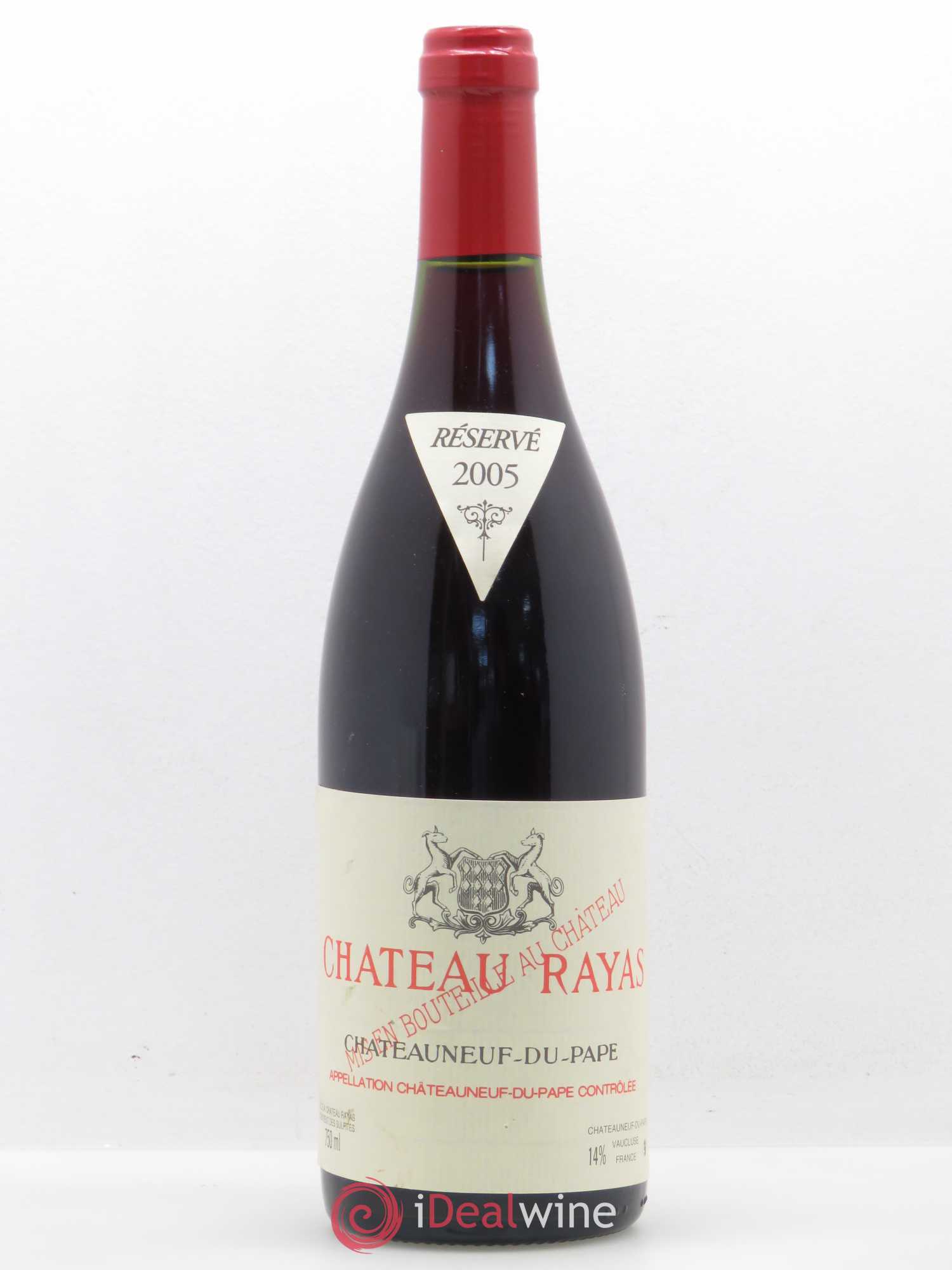 Châteauneuf-du-Pape Château Rayas Emmanuel Reynaud 2005 - Lot de 1 bouteille - 0