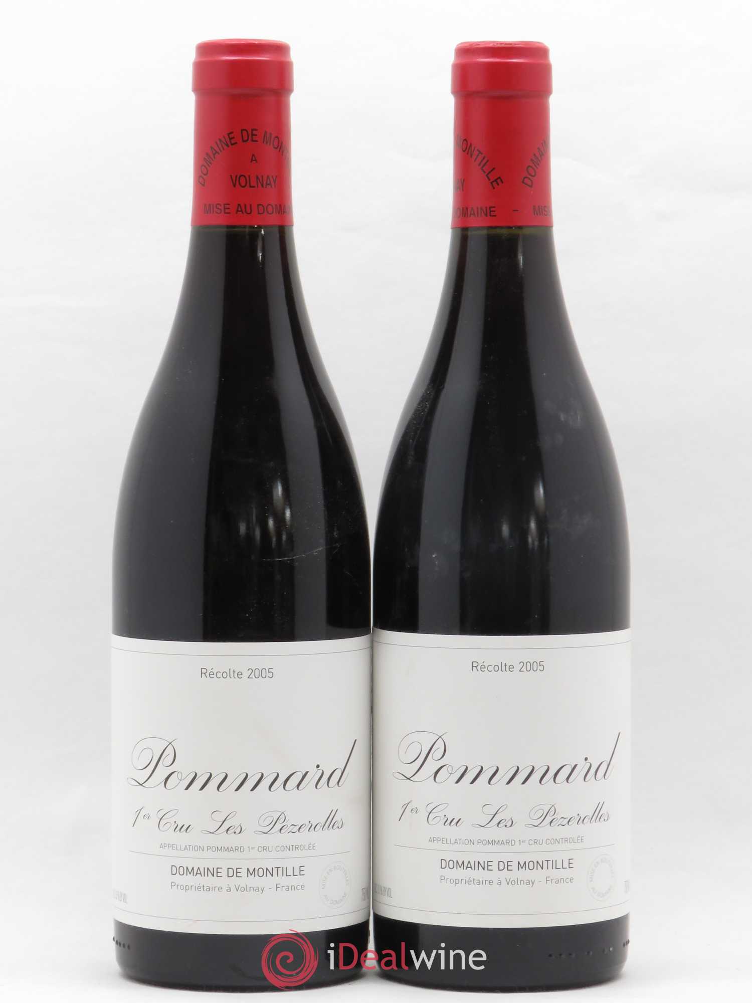 Pommard 1er Cru Les Pézerolles De Montille (Domaine) 2005 - Lot de 2 bouteilles - 0