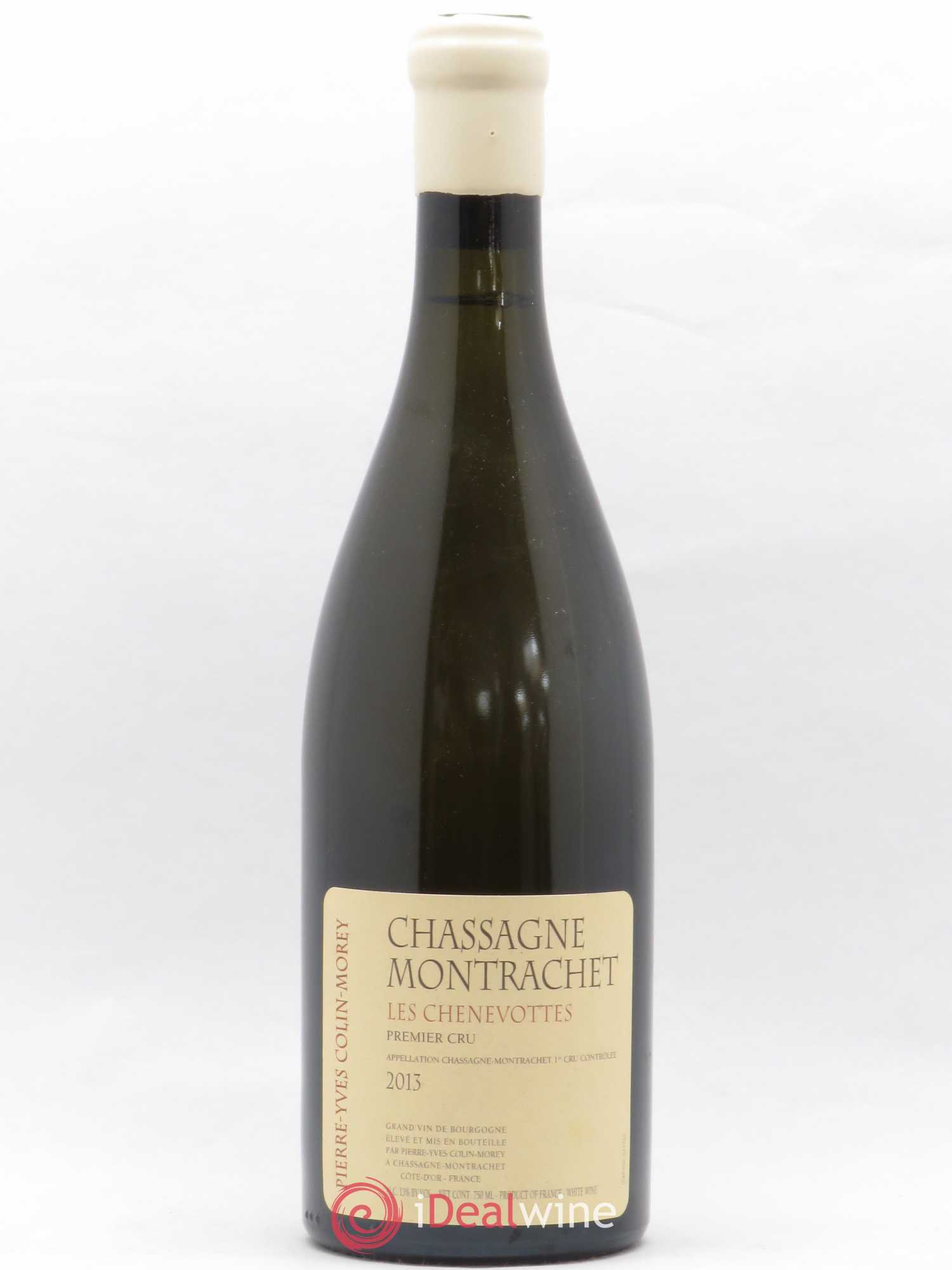 Chassagne-Montrachet 1er Cru Les Chenevottes Pierre-Yves Colin Morey 2013 - Lot of 1 bottle - 0