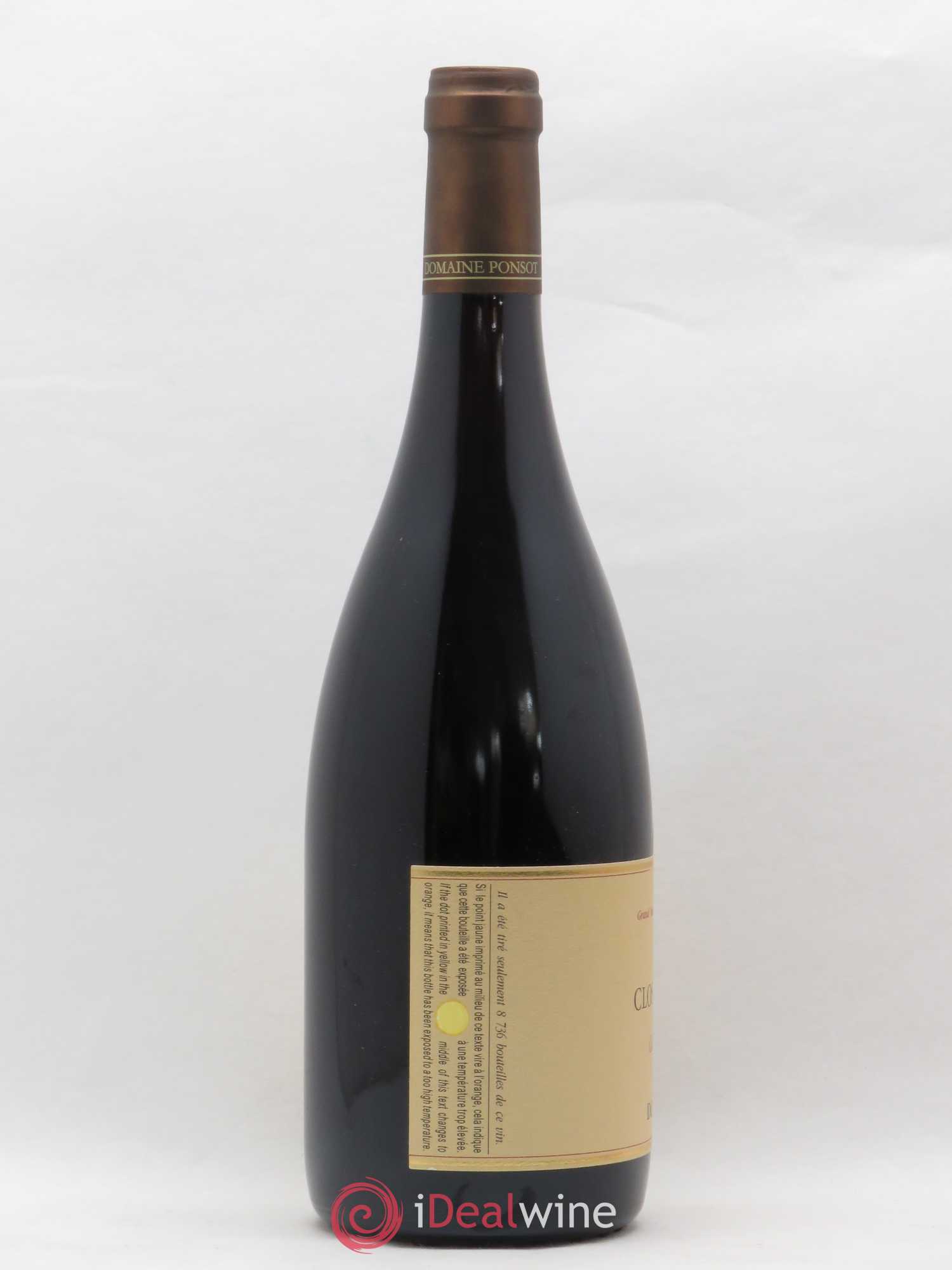 Clos de la Roche Grand Cru Vieilles Vignes Ponsot (Domaine) 2009 - Lot de 1 bouteille - 1