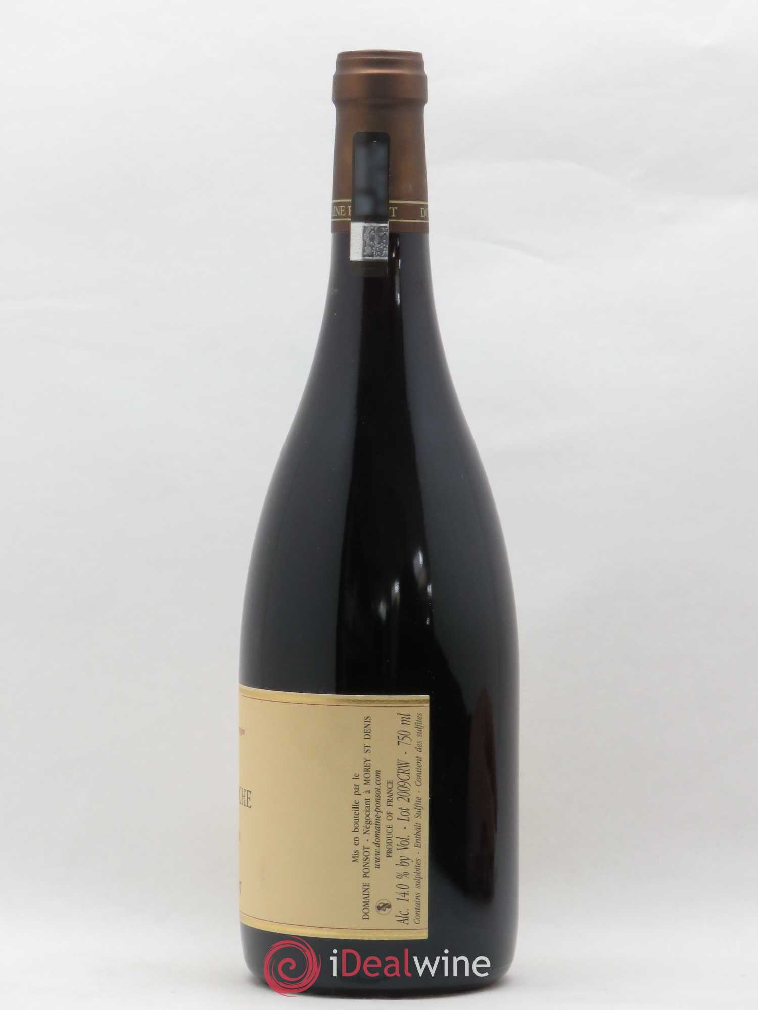 Clos de la Roche Grand Cru Vieilles Vignes Ponsot (Domaine) 2009 - Lot de 1 bouteille - 2