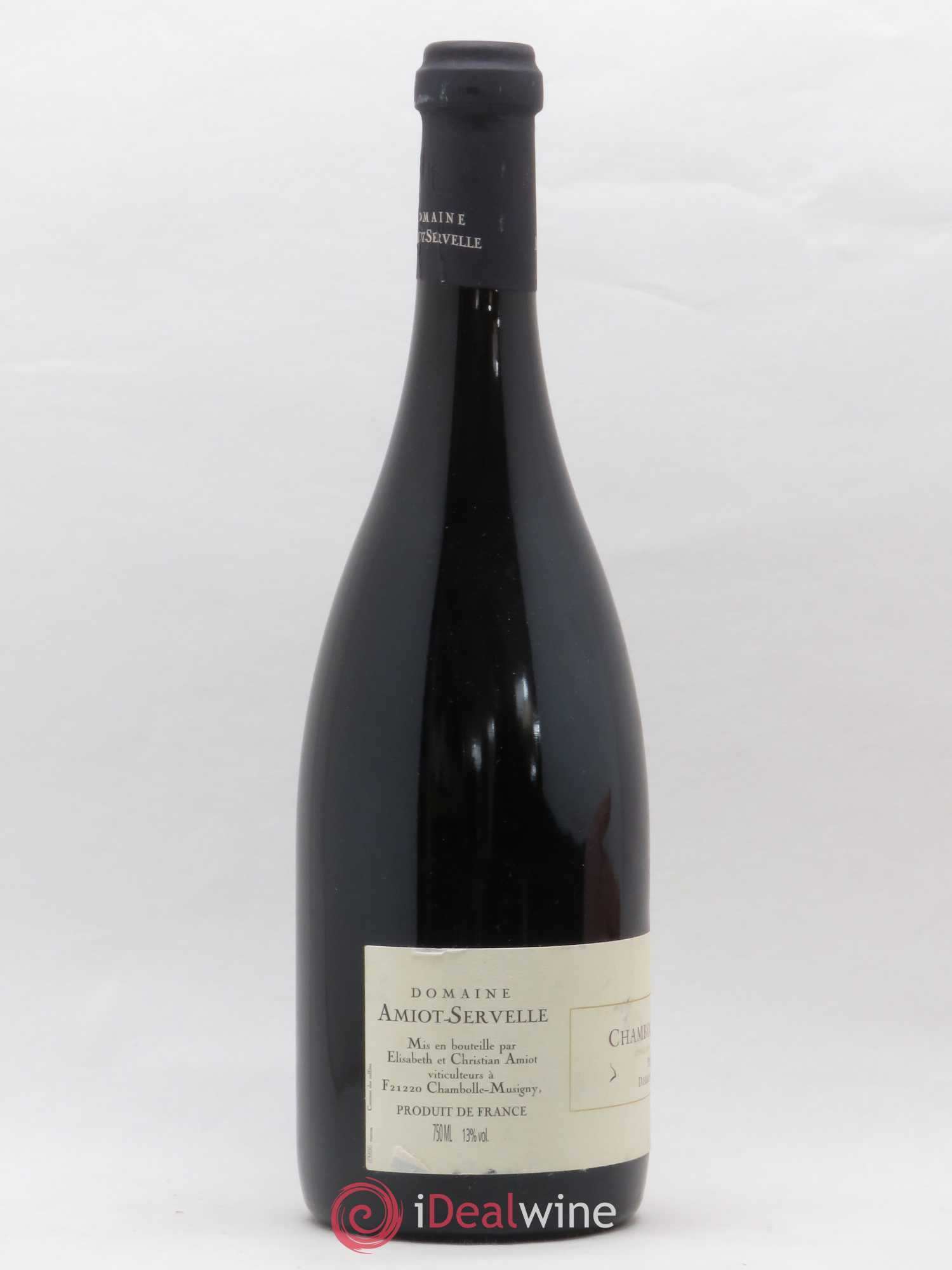Chambolle-Musigny 1er Cru Derrière la Grange Amiot-Servelle 2005 - Lot de 1 bouteille - 1