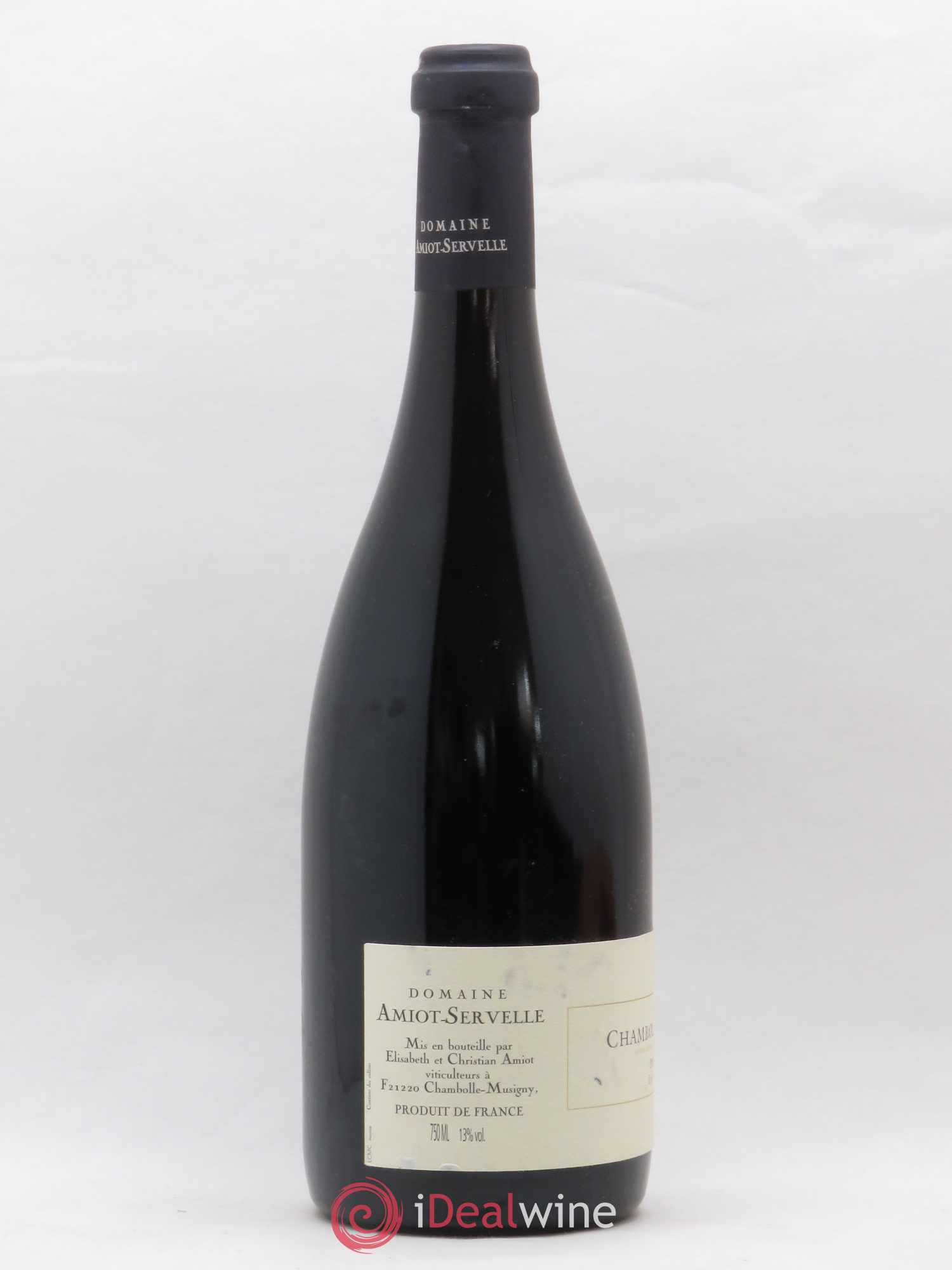Chambolle-Musigny 1er Cru Les Charmes Amiot-Servelle 2005 - Lot de 1 bouteille - 1