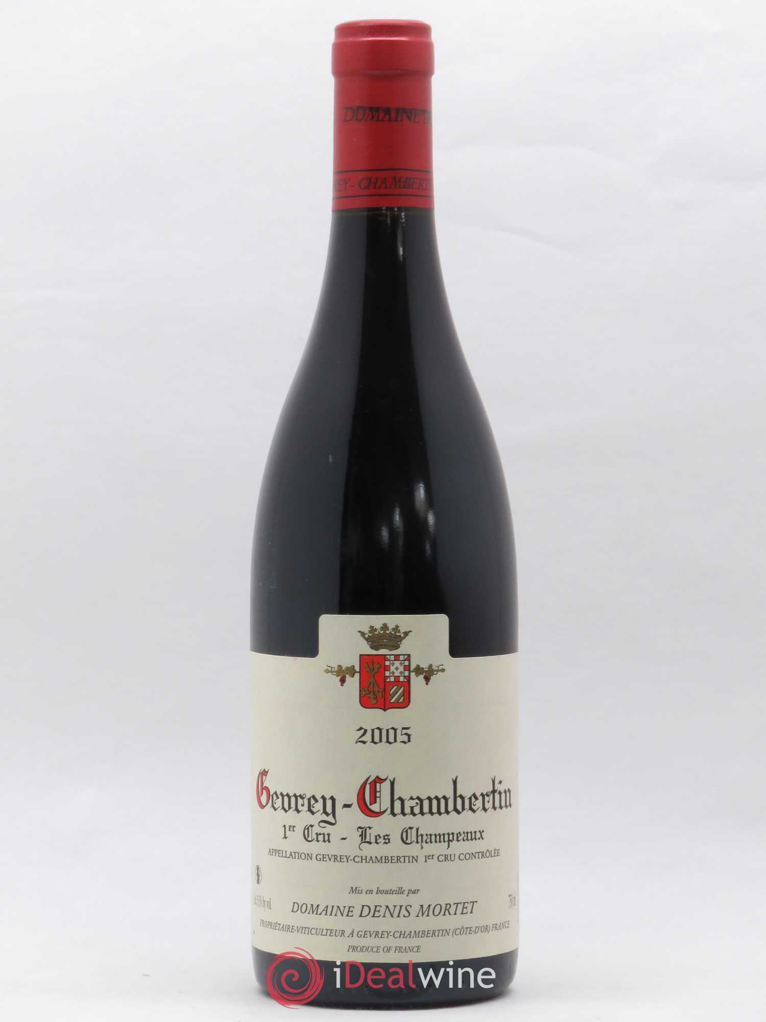 Gevrey-Chambertin 1er Cru Les Champeaux Denis Mortet (Domaine) 2005 - Lot de 1 bouteille - 0