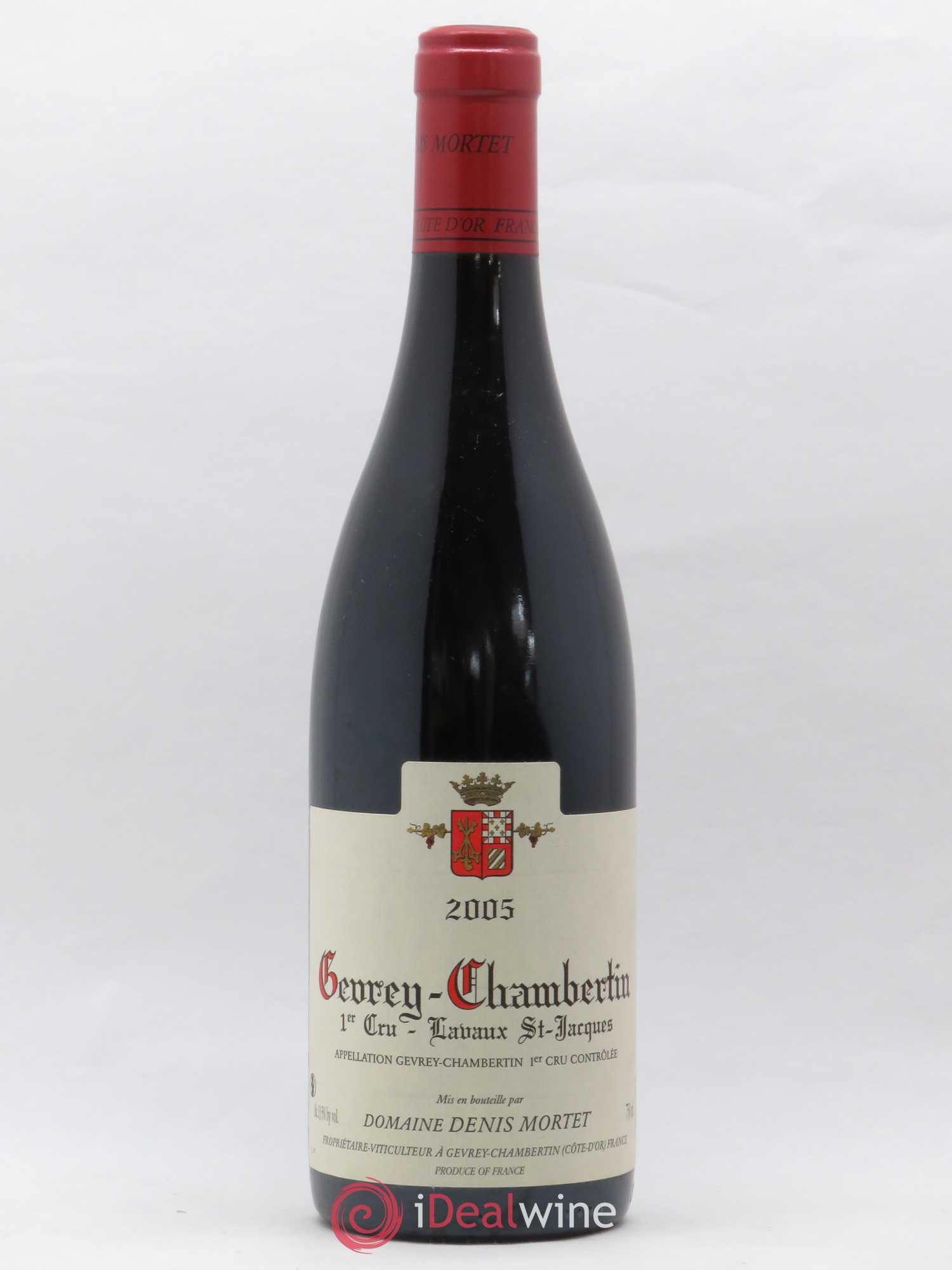 Gevrey-Chambertin 1er Cru Lavaux Saint Jacques Denis Mortet (Domaine) 2005 - Posten von 1 Flasche - 0