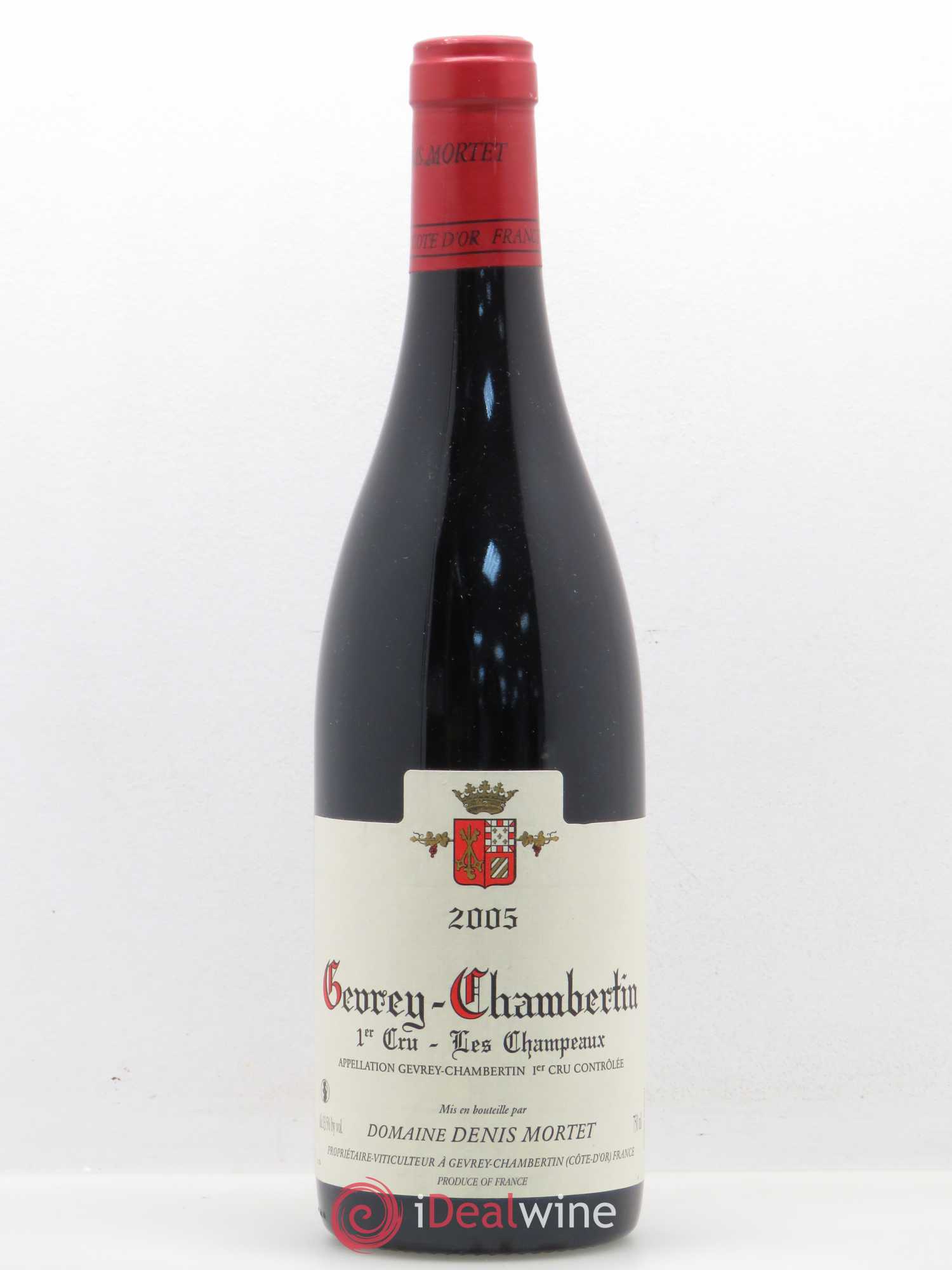 Gevrey-Chambertin 1er Cru Les Champeaux Denis Mortet (Domaine) 2005 - Lot de 1 bouteille - 0