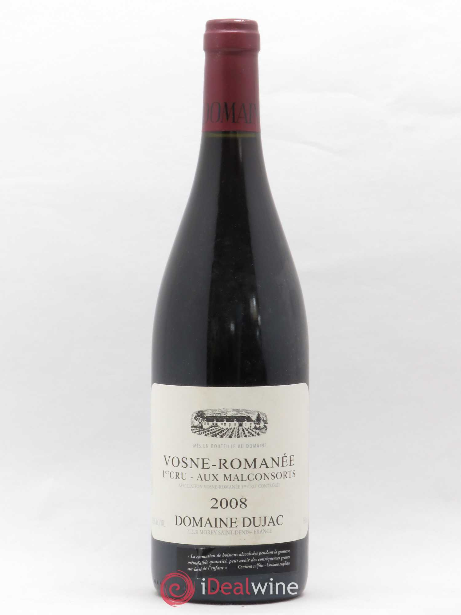 Vosne-Romanée 1er Cru Aux Malconsorts Dujac (Domaine) 2008 - Posten von 1 Flasche - 0