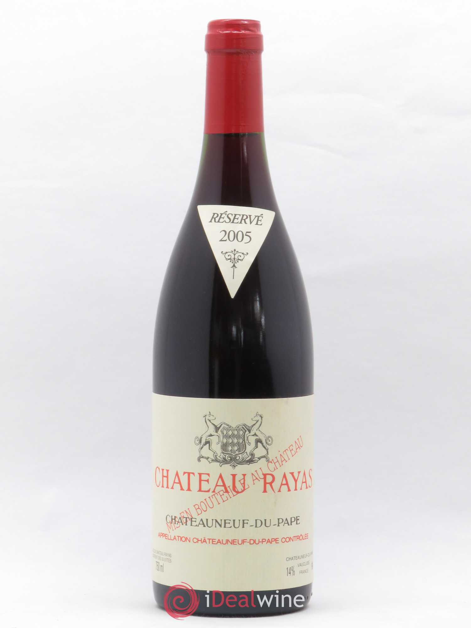 Châteauneuf-du-Pape Château Rayas Emmanuel Reynaud 2005 - Lot de 1 bouteille - 0