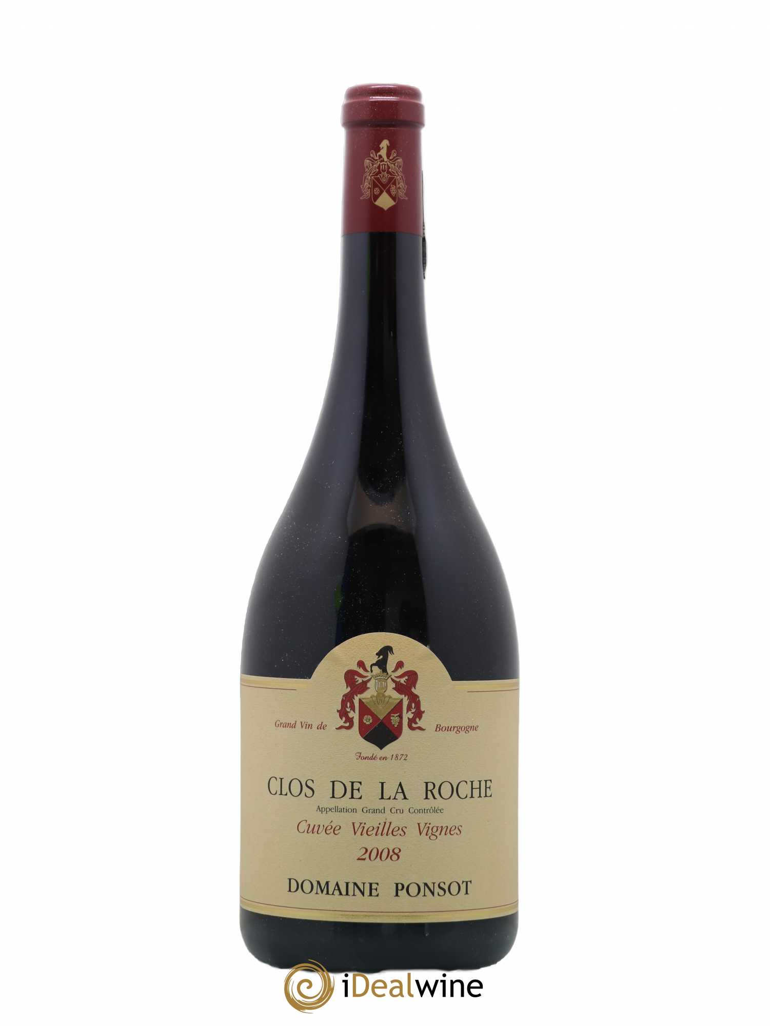 Clos de la Roche Grand Cru Vieilles Vignes Ponsot (Domaine) 2008 - Lot de 1 magnum - 0