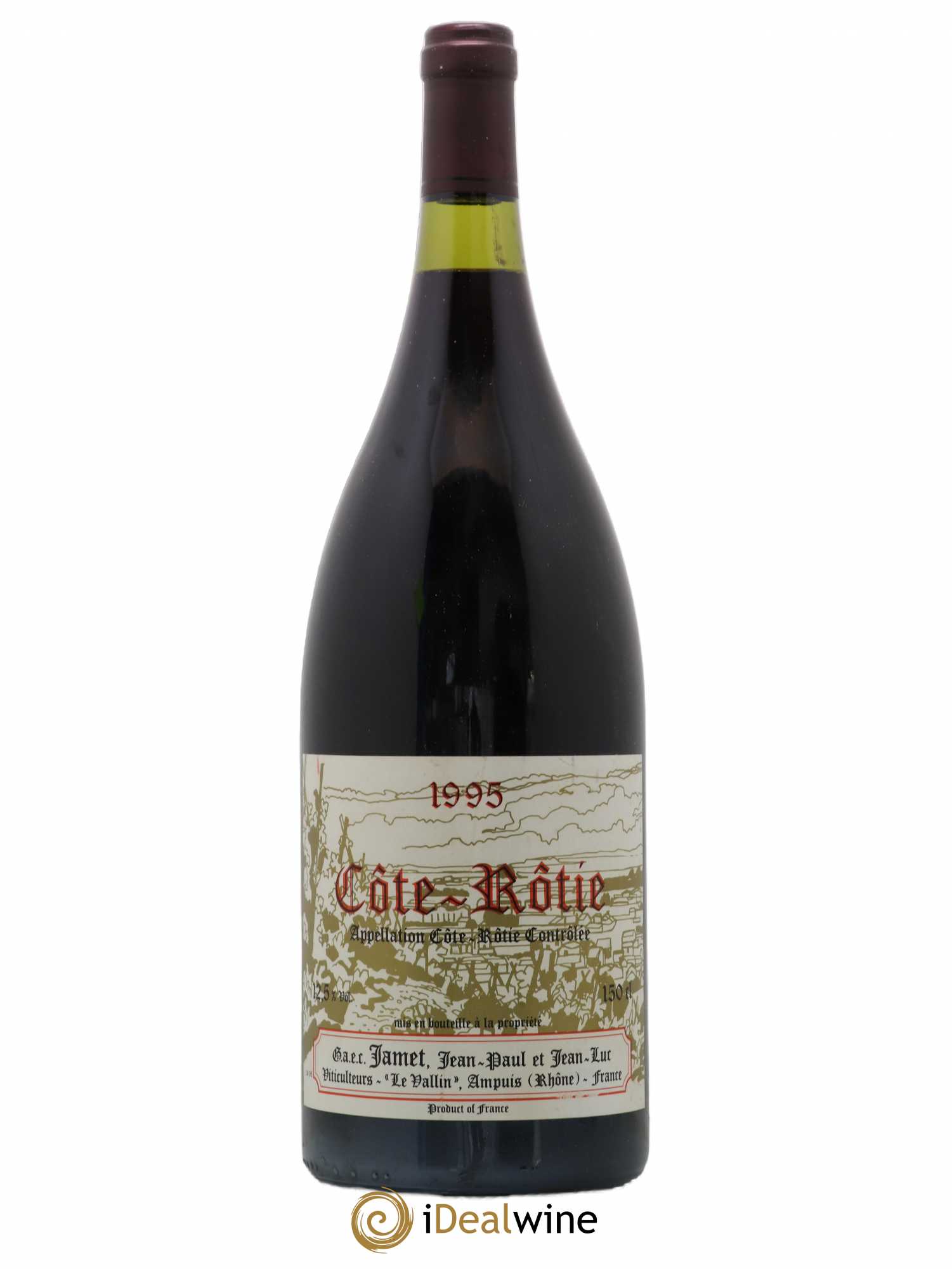 Côte-Rôtie Jamet (Domaine) 1995 - Lot de 1 magnum - 0