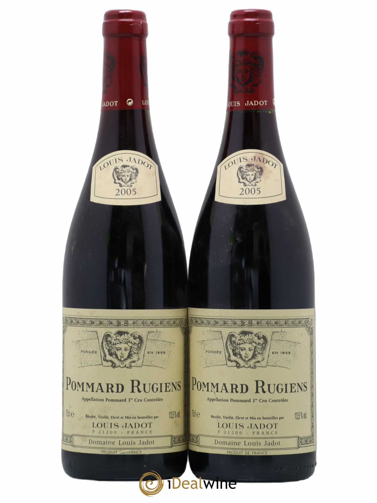 Pommard 1er Cru Les Rugiens Maison Louis Jadot 2005 - Lot de 2 bouteilles - 0