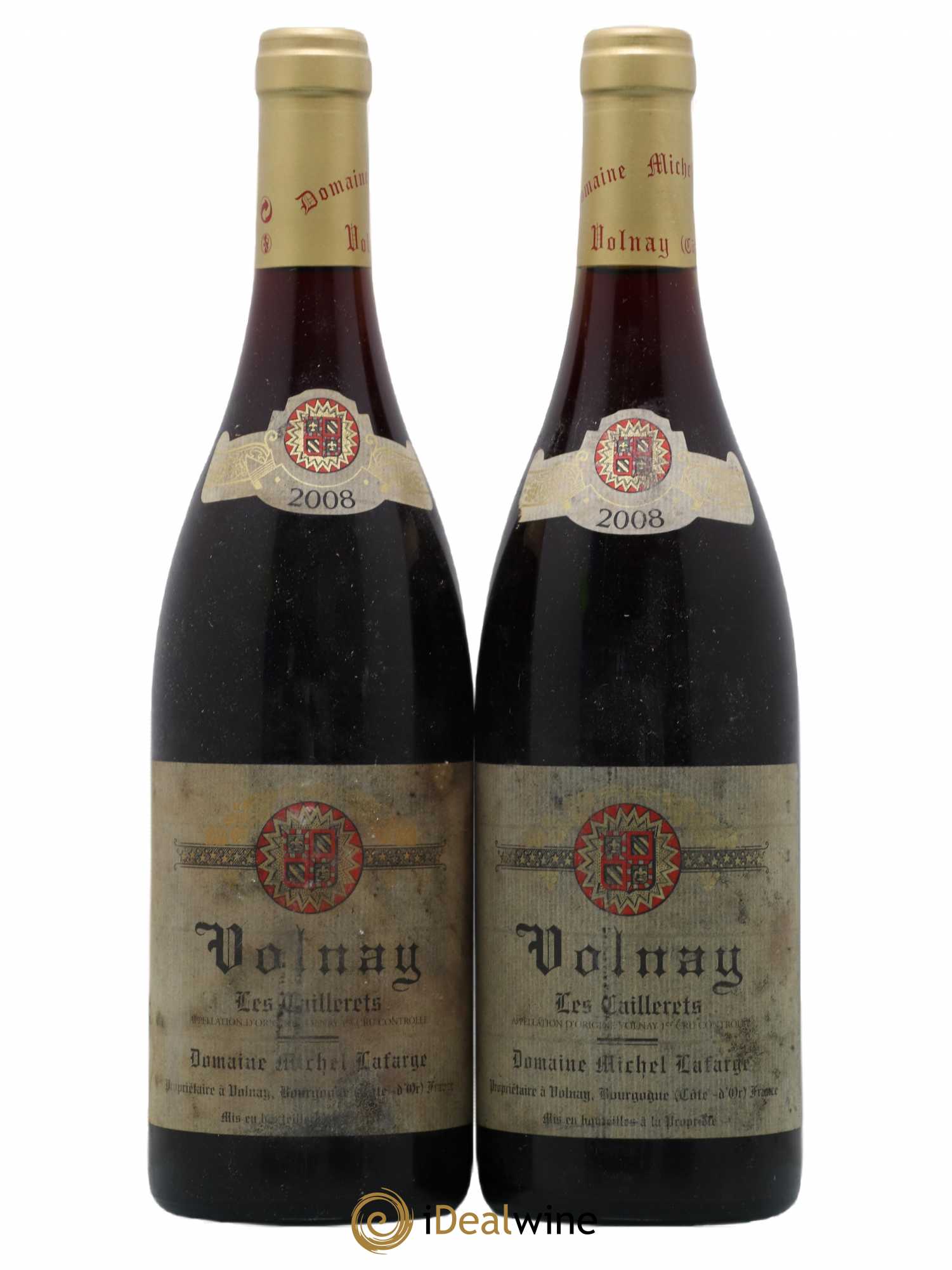 Volnay 1er Cru Les Caillerets Lafarge (Domaine) 2008 - Lot de 2 bouteilles - 0